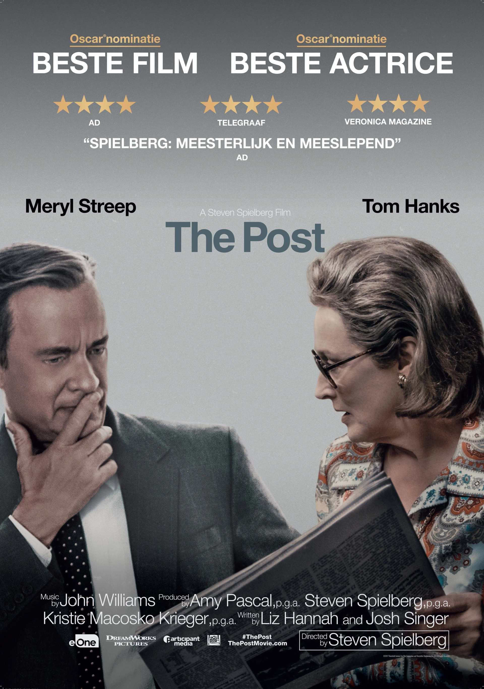 Tom Hanks and Meryl Streep in The Post (2017)