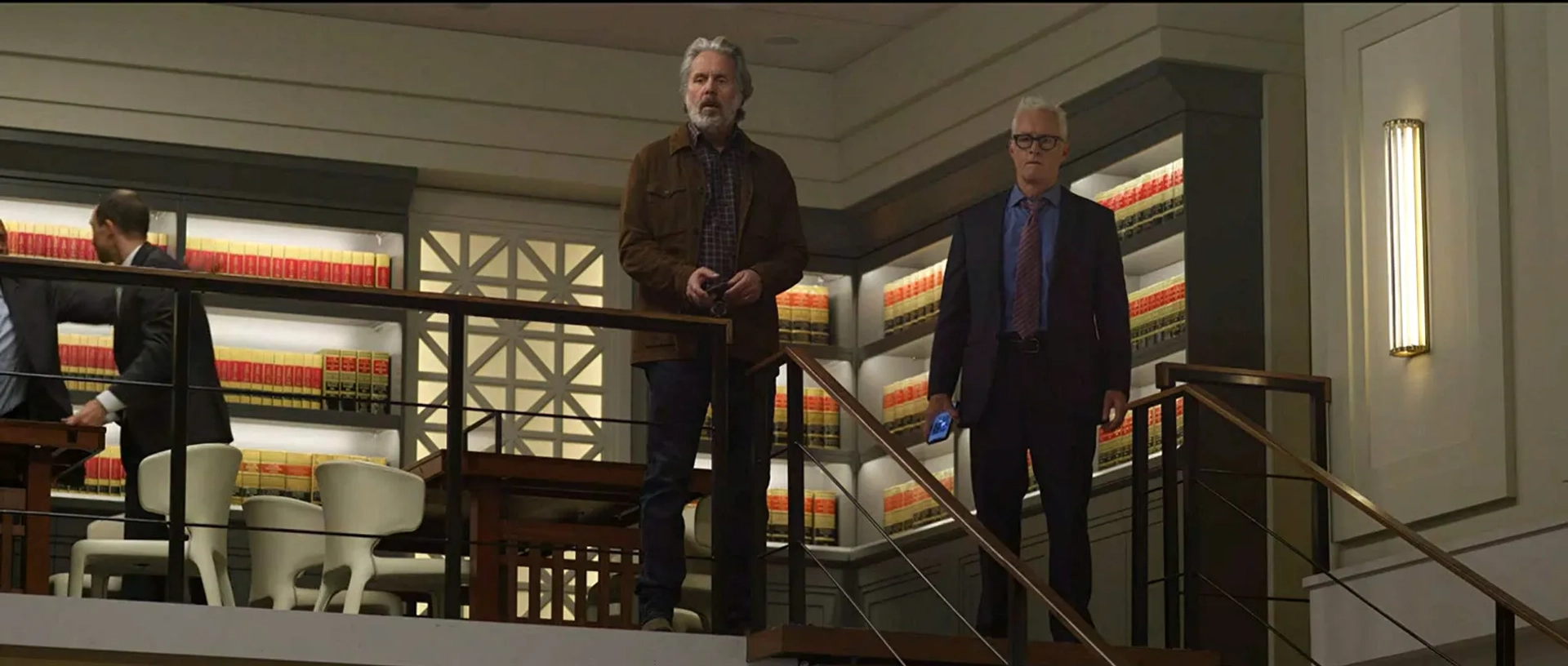 Gary Cole and John Slattery in The Good Fight: The End of Everything (2022)