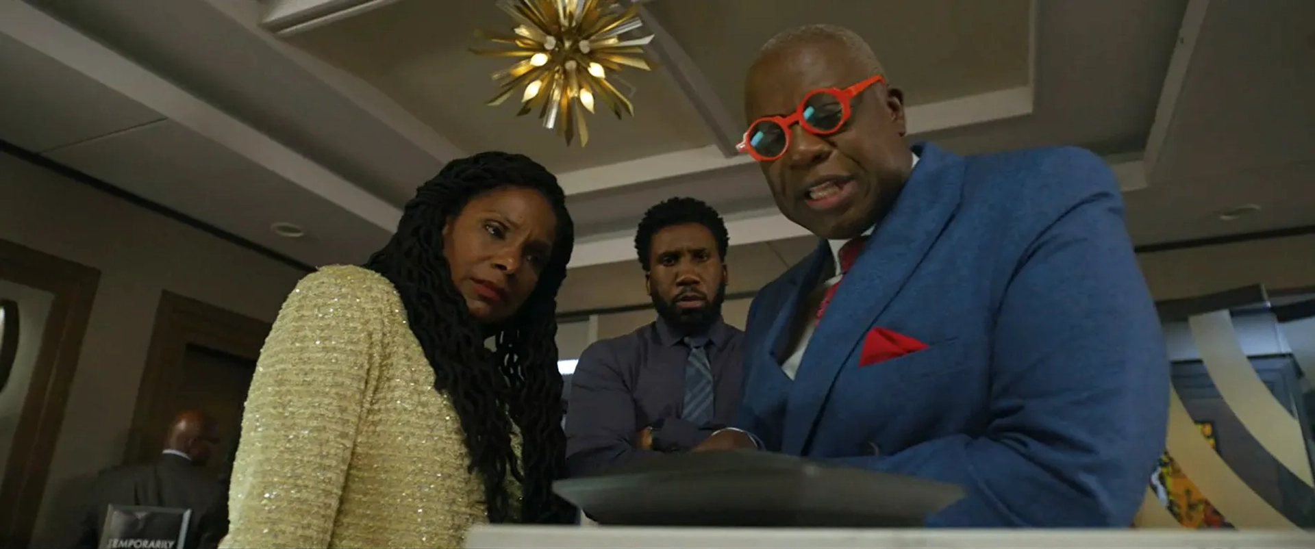 Andre Braugher, Audra McDonald, and Nyambi Nyambi in The Good Fight: The End of Everything (2022)