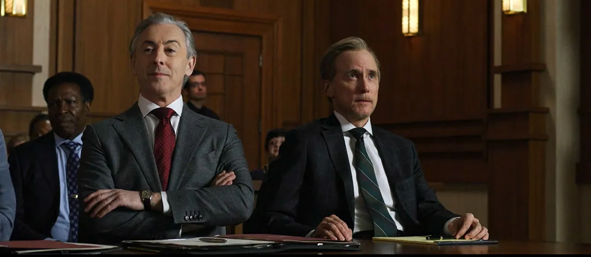 Alan Cumming and Neal Huff in The Good Fight: The End of Eli Gold (2022)