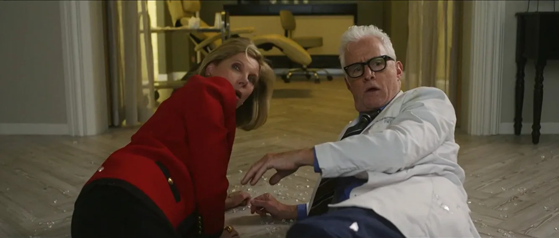 Christine Baranski and John Slattery in The Good Fight: The End of Football (2022)