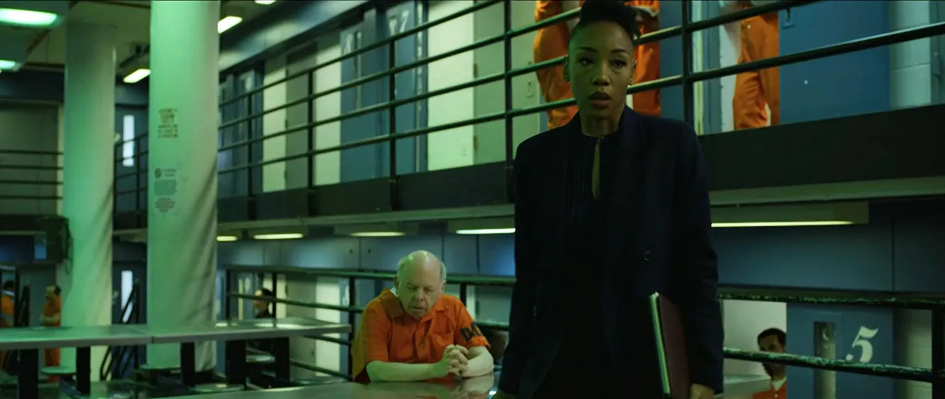 Wallace Shawn and Charmaine Bingwa in The Good Fight: The End of Football (2022)