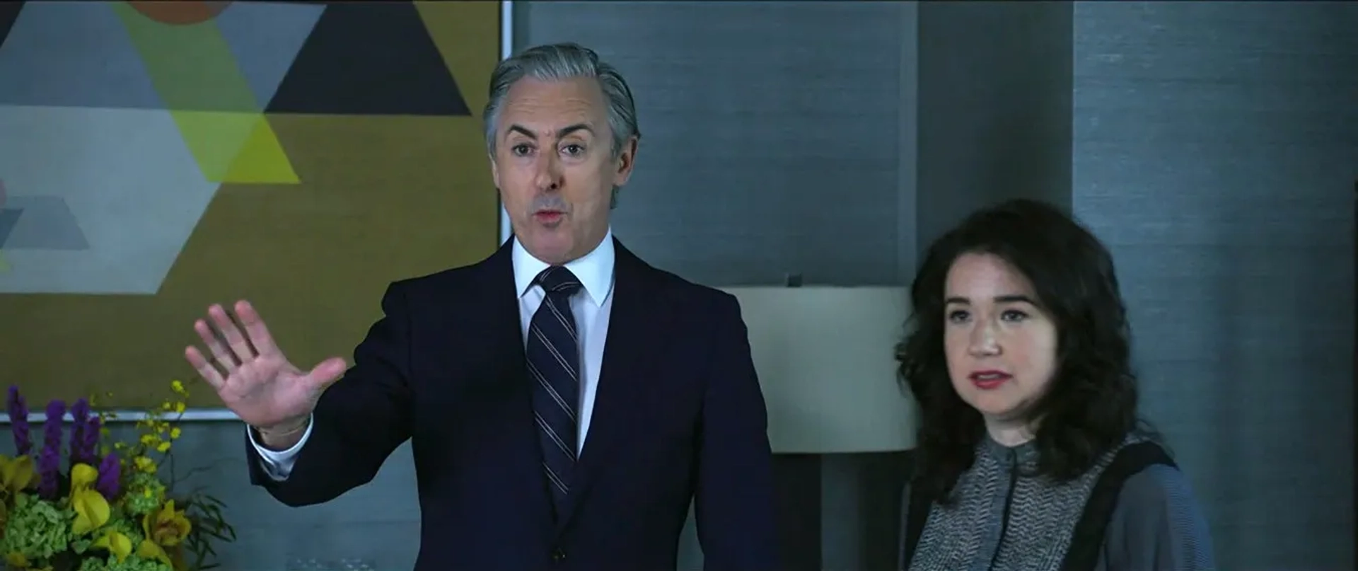 Alan Cumming and Sarah Steele in The Good Fight: The End of the Yips (2022)