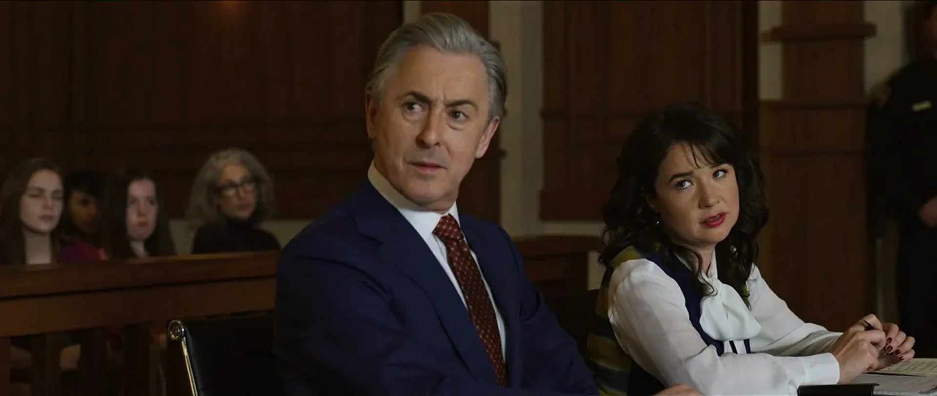 Alan Cumming and Sarah Steele in The Good Fight: The End of the Yips (2022)