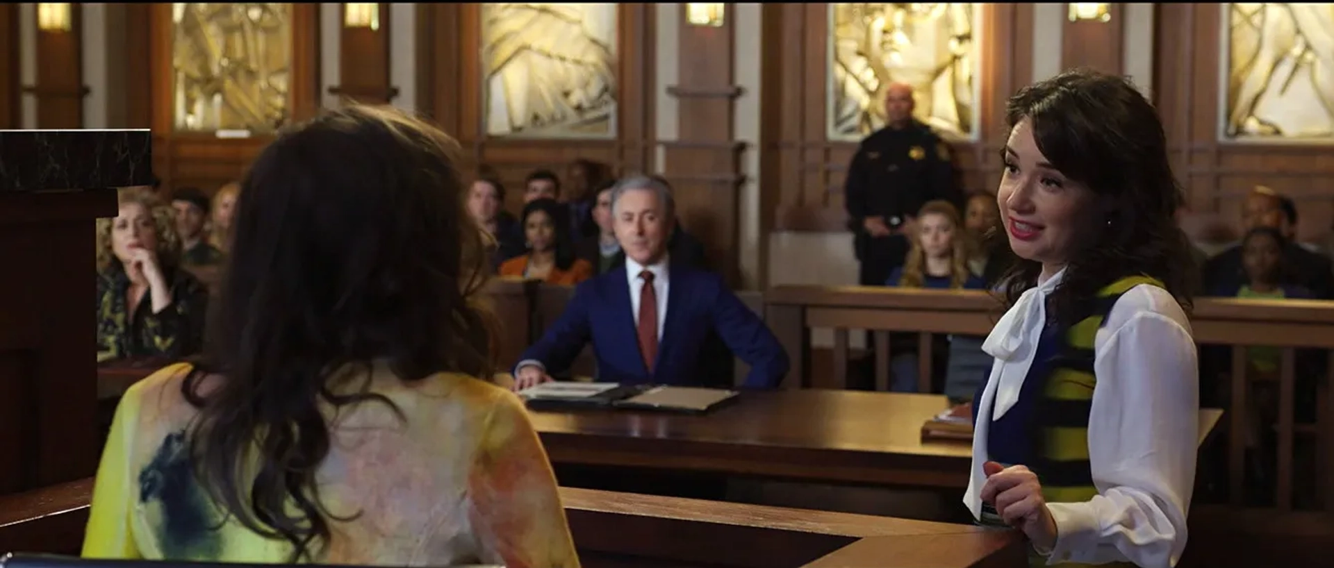 Alan Cumming and Sarah Steele in The Good Fight: The End of the Yips (2022)