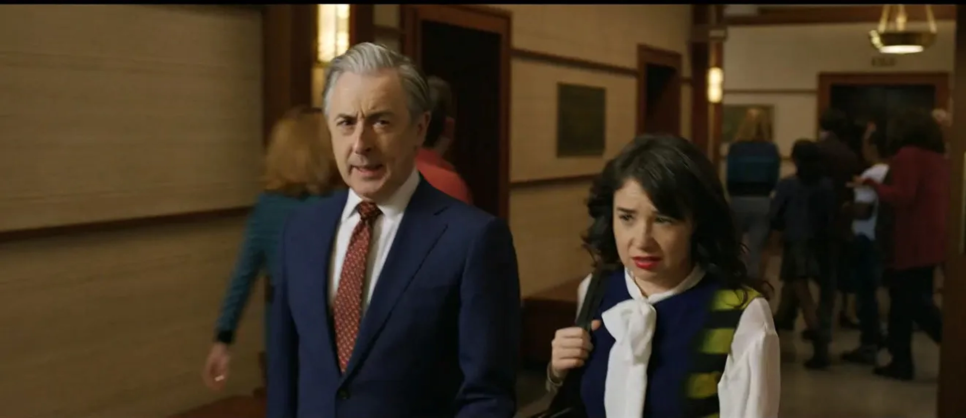 Alan Cumming and Sarah Steele in The Good Fight: The End of the Yips (2022)