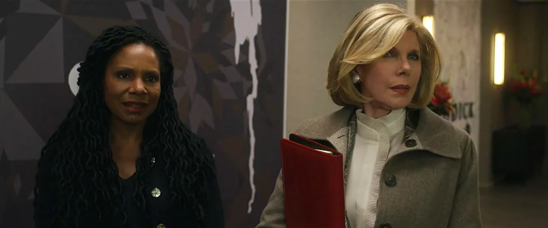 Christine Baranski and Audra McDonald in The Good Fight: The Beginning of the End (2022)