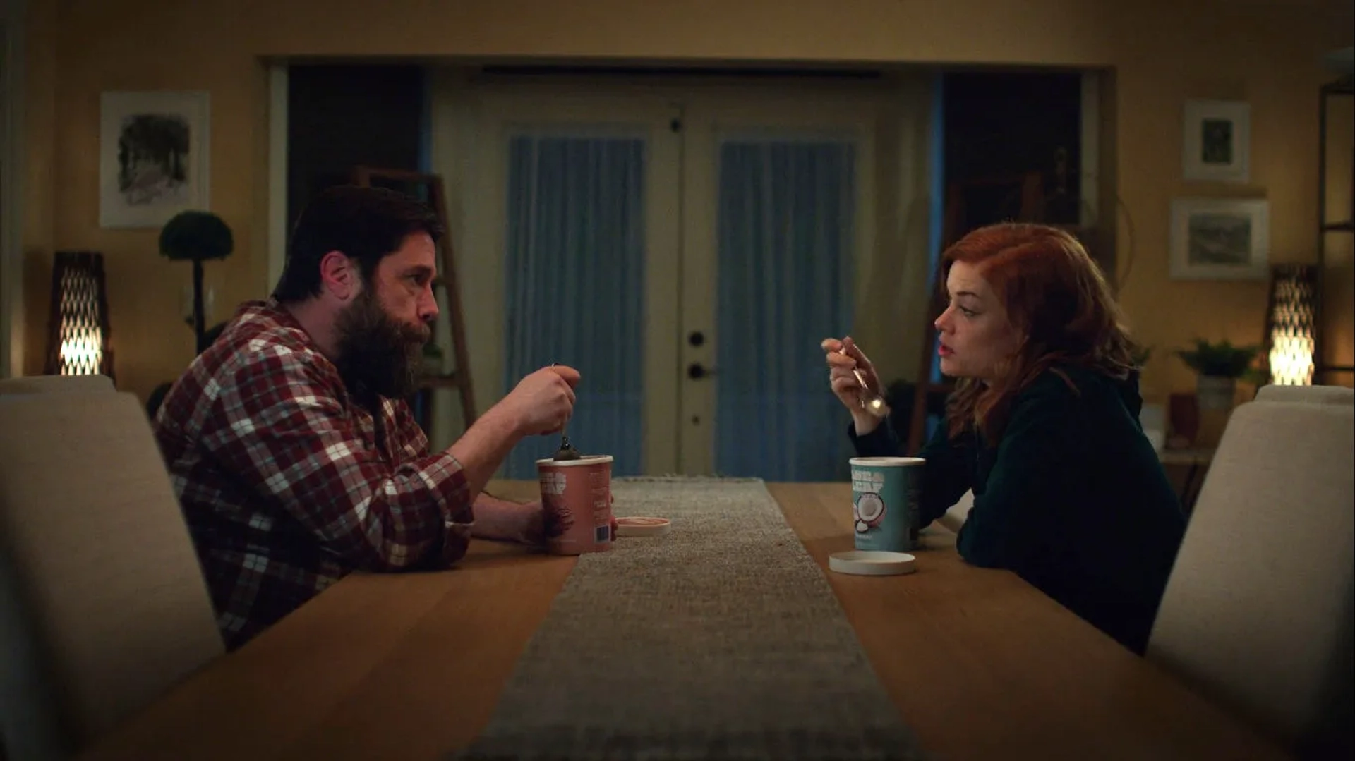 Zak Orth and Jane Levy in Zoey's Extraordinary Playlist (2020)