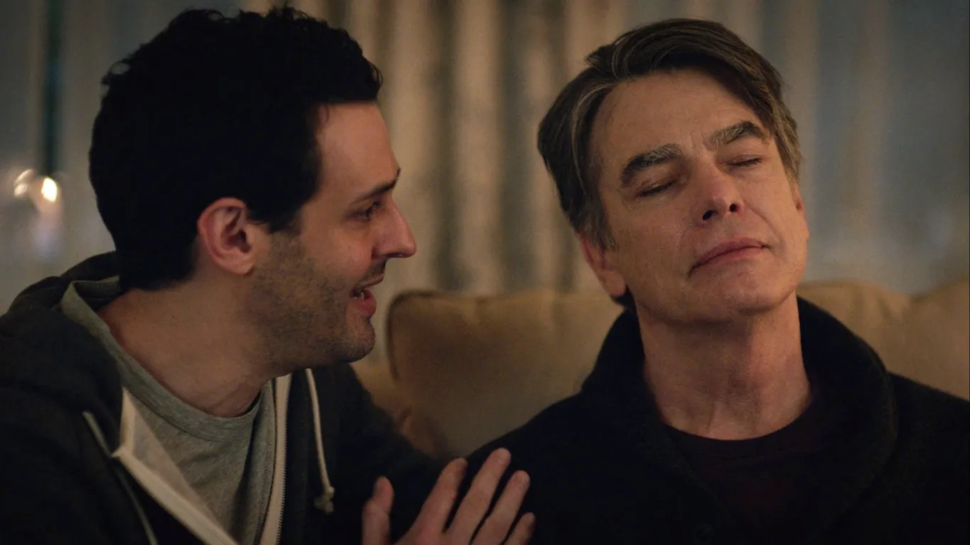 Peter Gallagher and Andrew Leeds in Zoey's Extraordinary Playlist (2020)