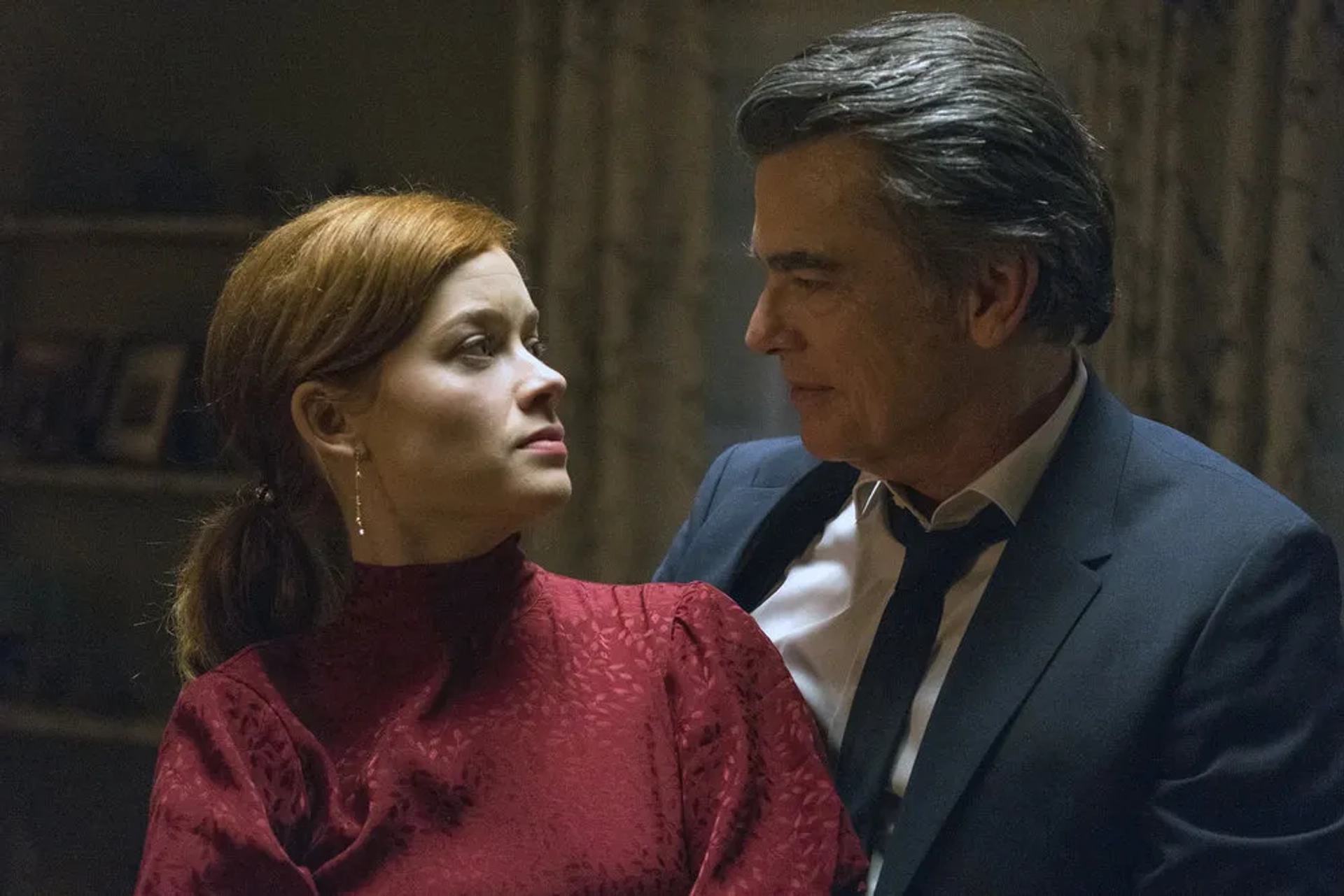 Peter Gallagher and Jane Levy in Zoey's Extraordinary Playlist (2020)