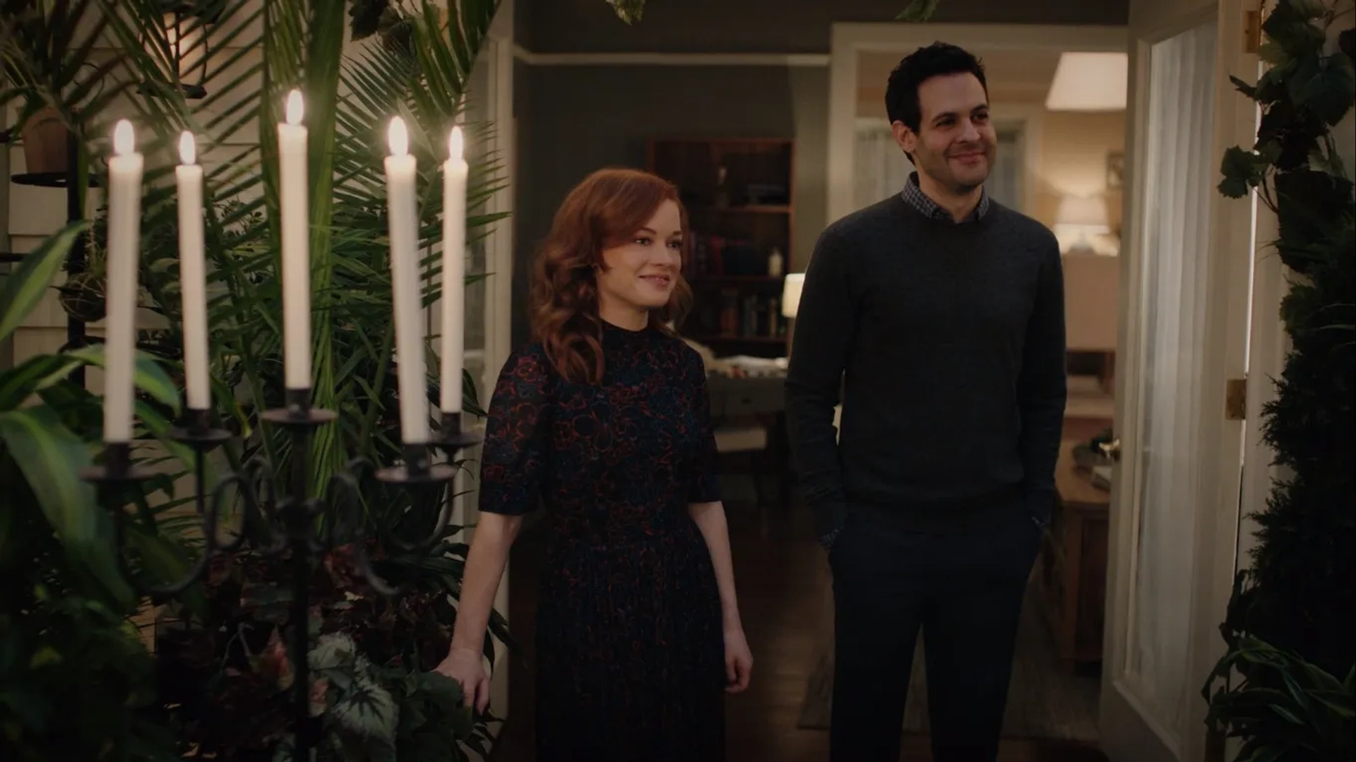 Andrew Leeds and Jane Levy in Zoey's Extraordinary Playlist (2020)