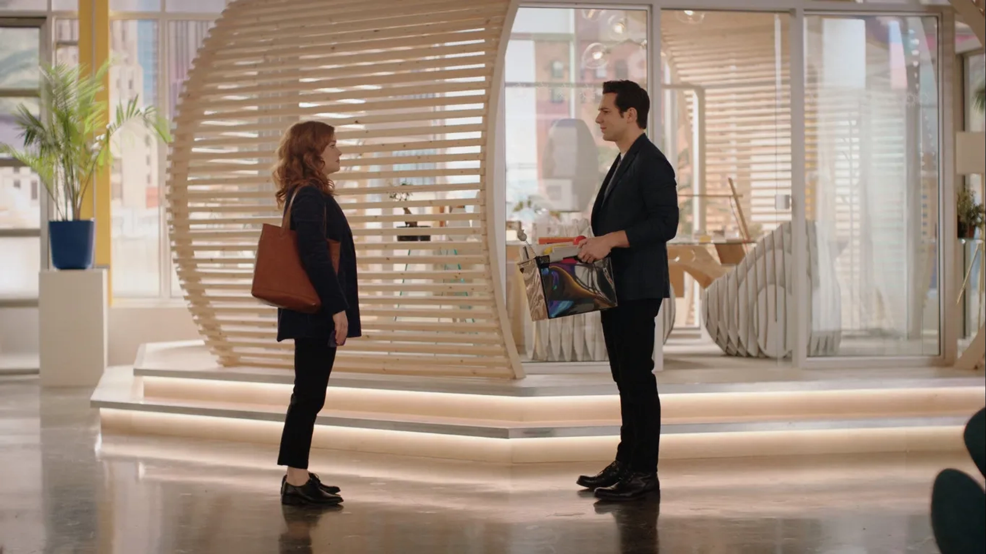 Skylar Astin and Jane Levy in Zoey's Extraordinary Playlist (2020)