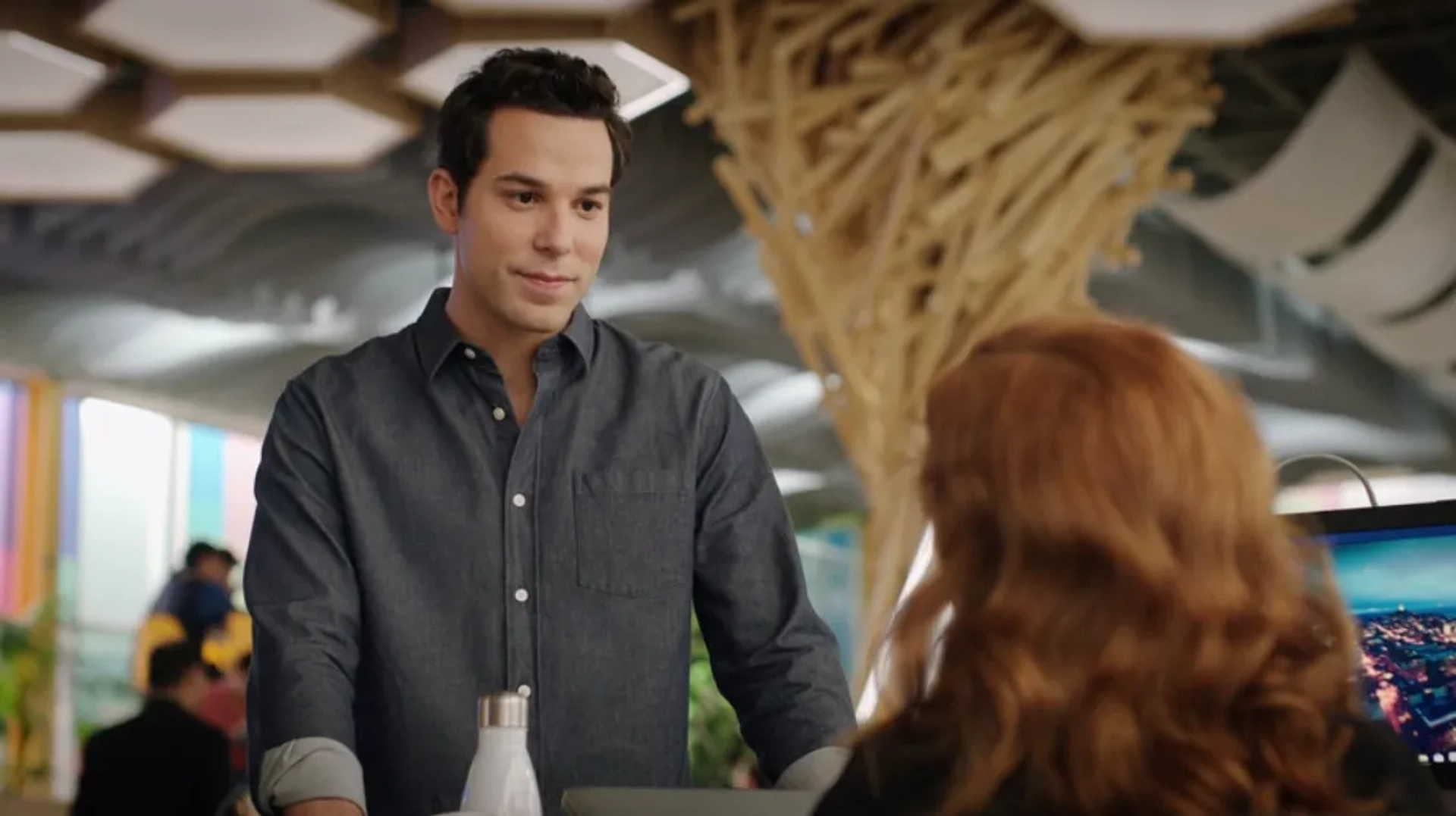 Skylar Astin and Jane Levy in Zoey's Extraordinary Playlist (2020)