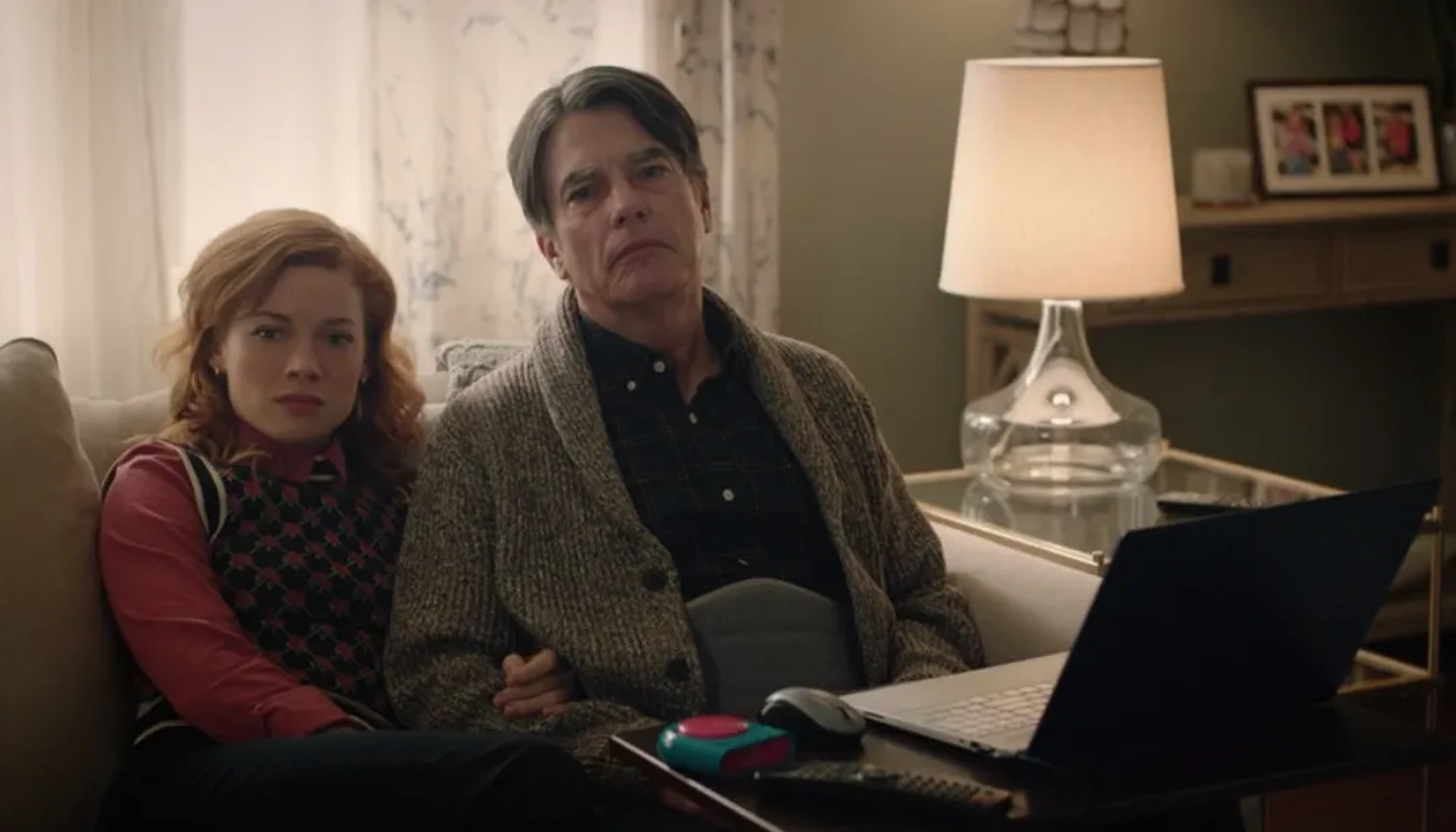 Peter Gallagher and Jane Levy in Zoey's Extraordinary Playlist (2020)