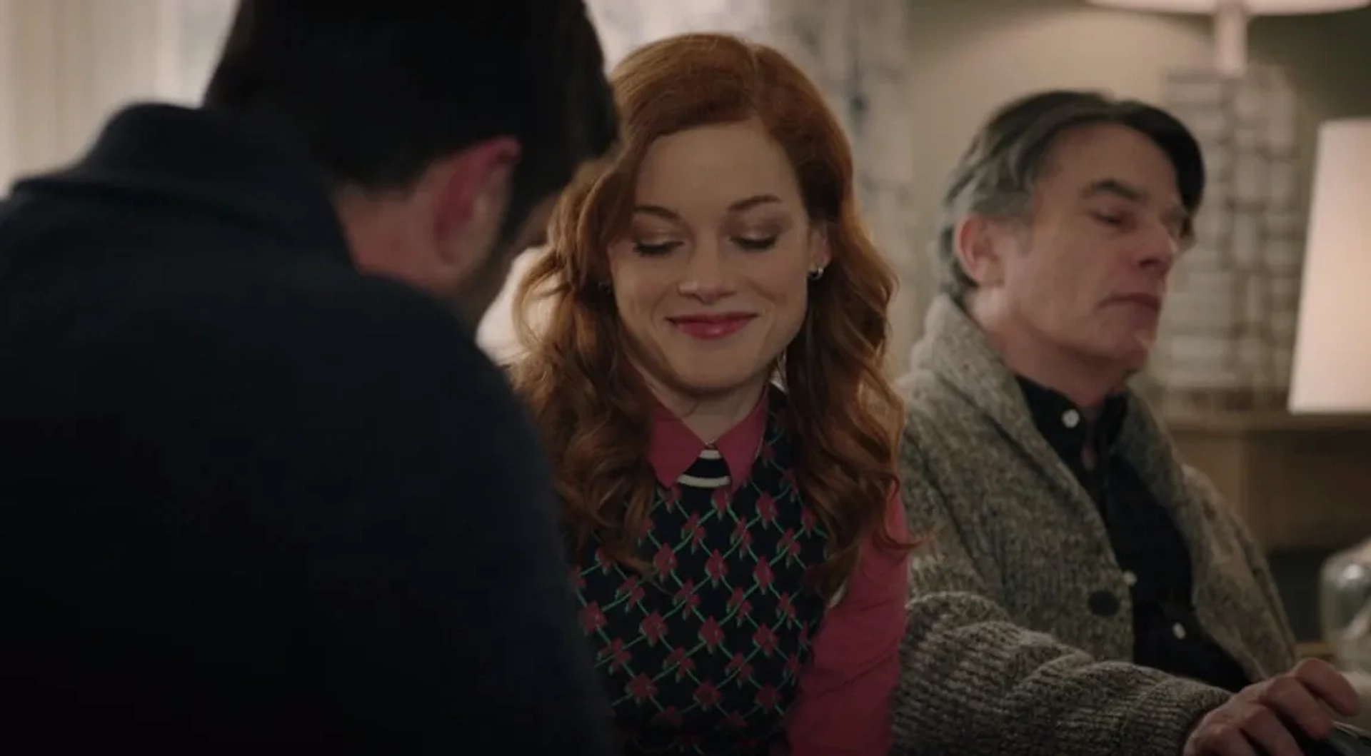 Peter Gallagher, Zak Orth, and Jane Levy in Zoey's Extraordinary Playlist (2020)