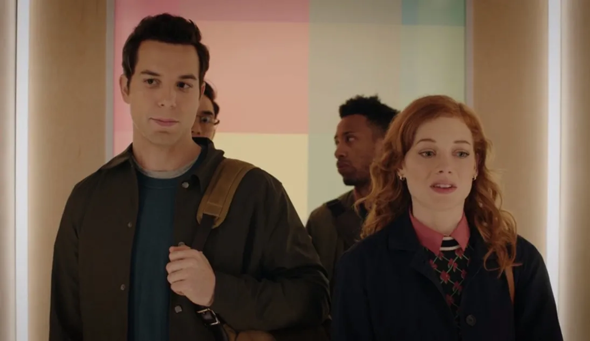 Skylar Astin and Jane Levy in Zoey's Extraordinary Playlist (2020)