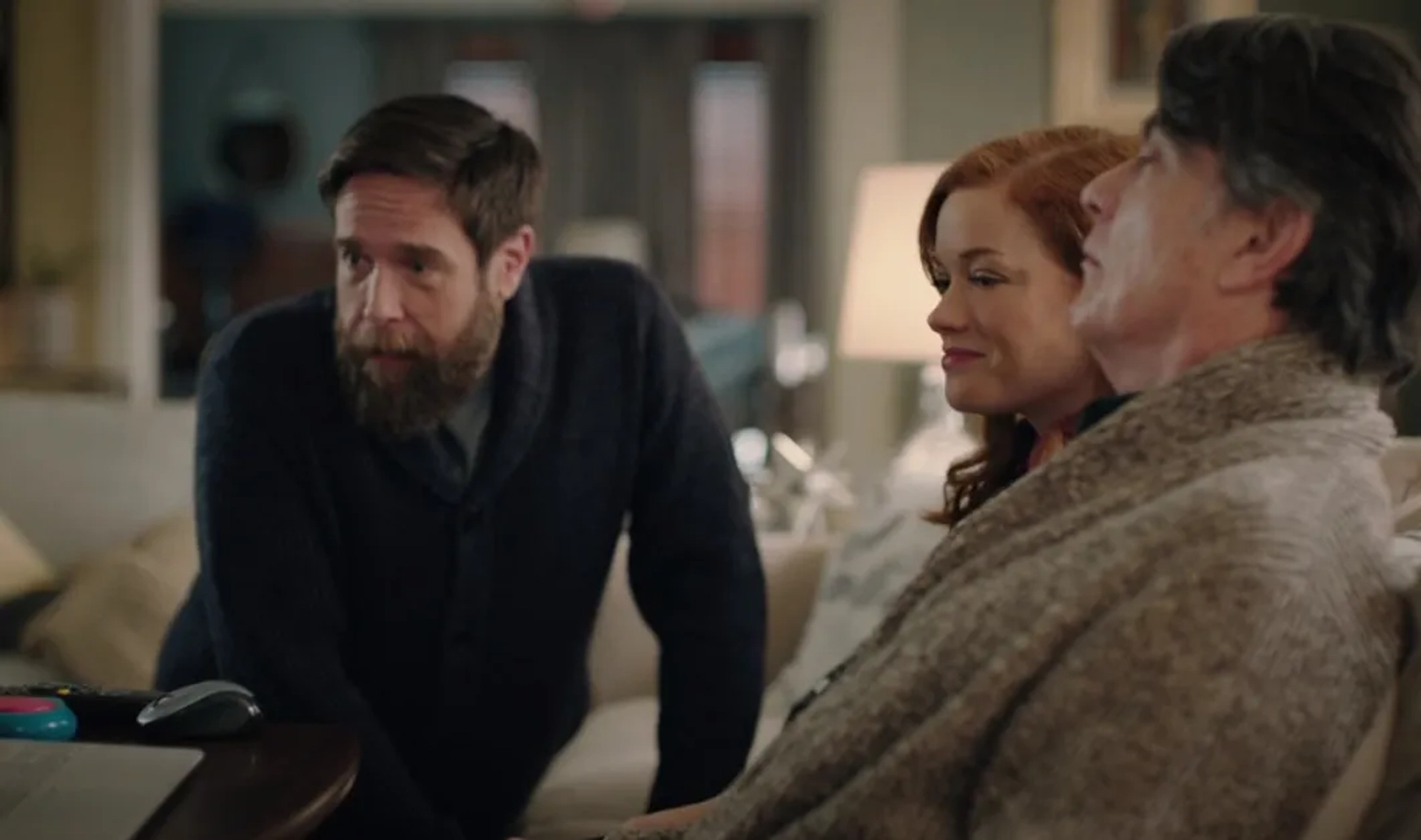 Peter Gallagher, Zak Orth, and Jane Levy in Zoey's Extraordinary Playlist (2020)