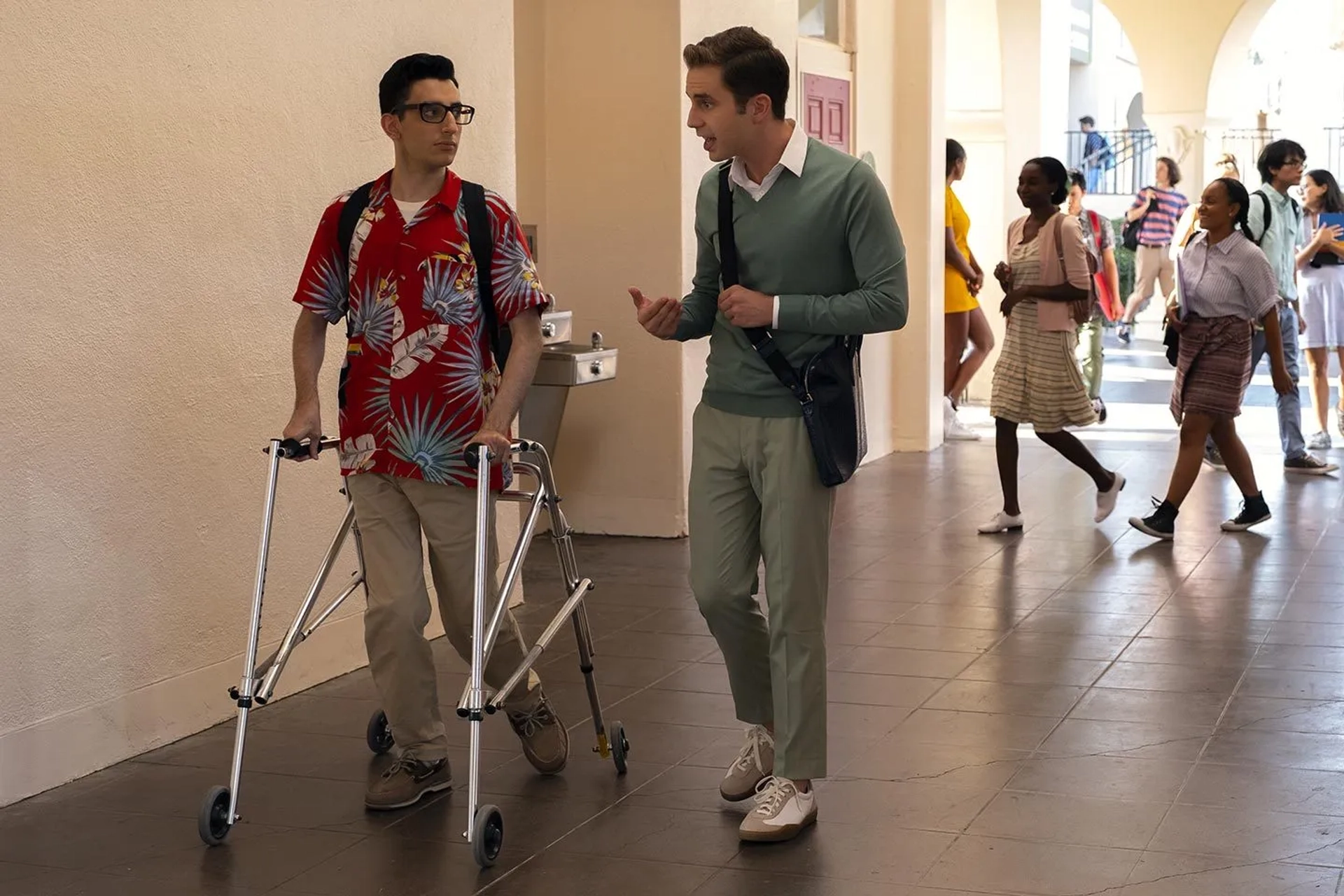 Ryan J. Haddad and Ben Platt in The Politician (2019)