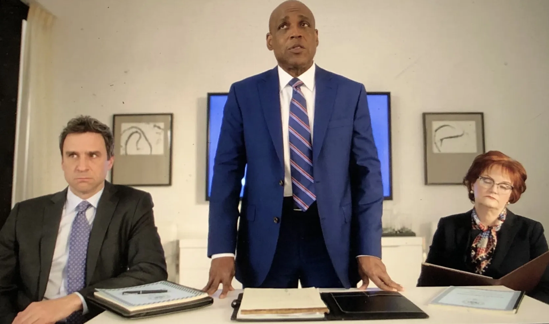 Daryl Edwards as "J. Tank Brown" Season 2, Episode 6 of THE POLITICIAN "What's in the Box?"