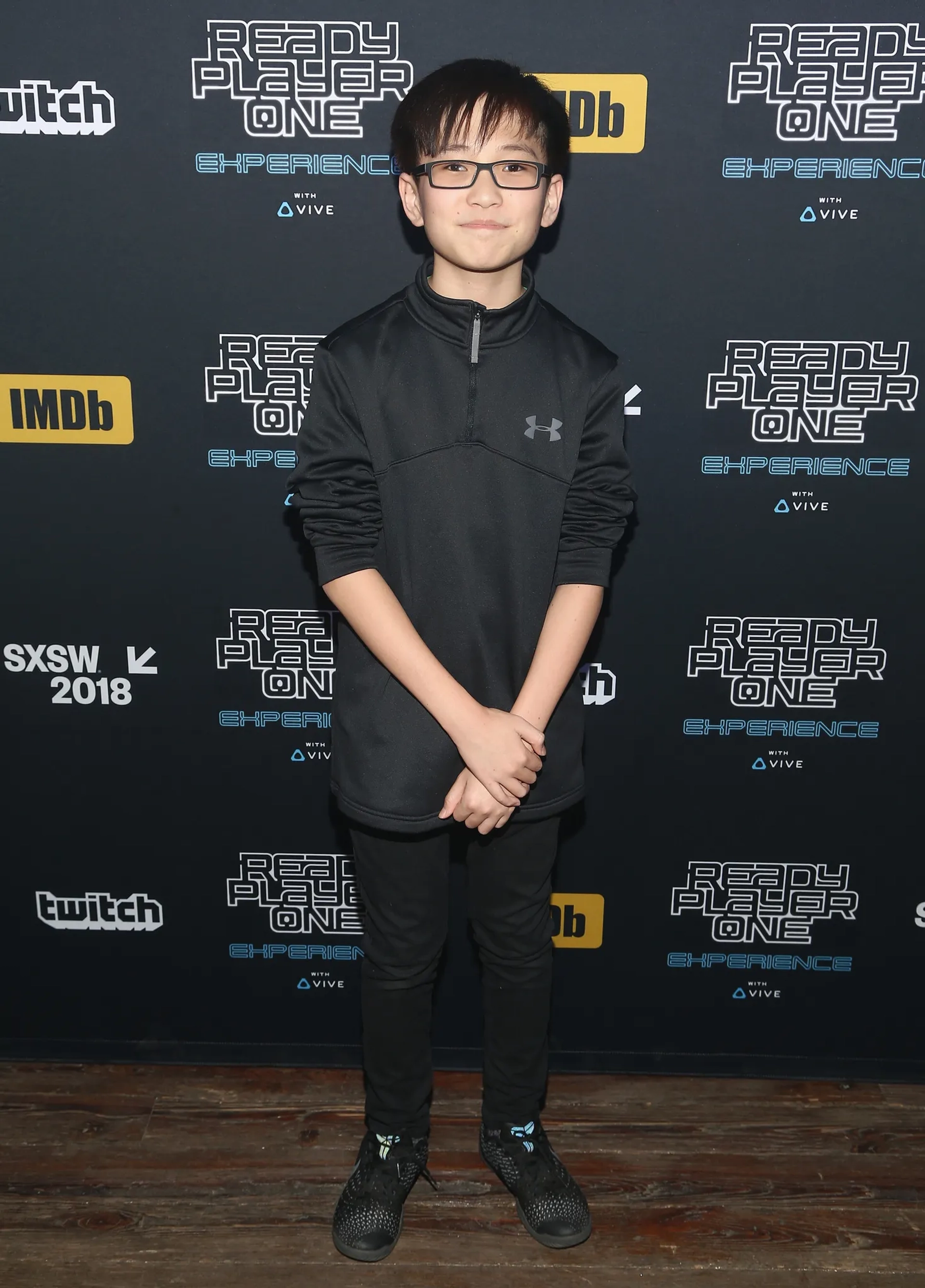 Philip Zhao at an event for Ready Player One (2018)