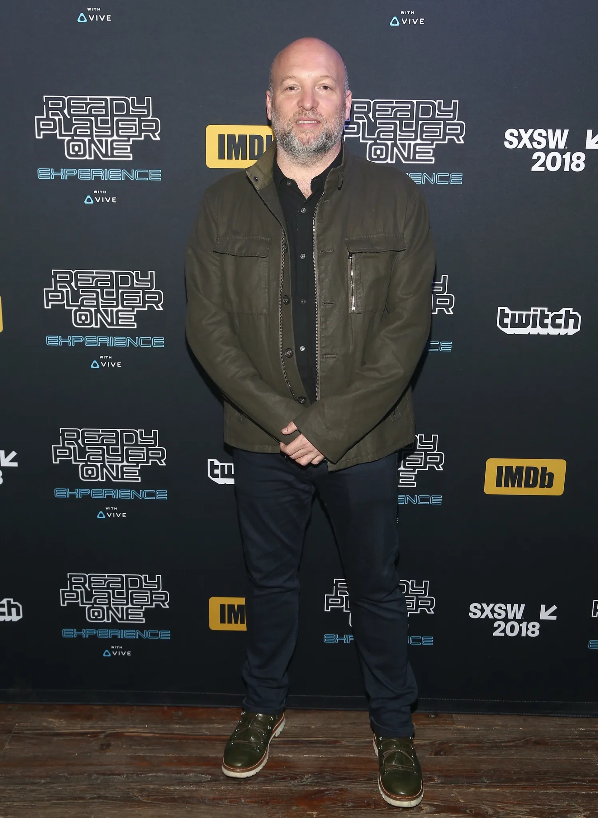 Zak Penn at an event for Ready Player One (2018)