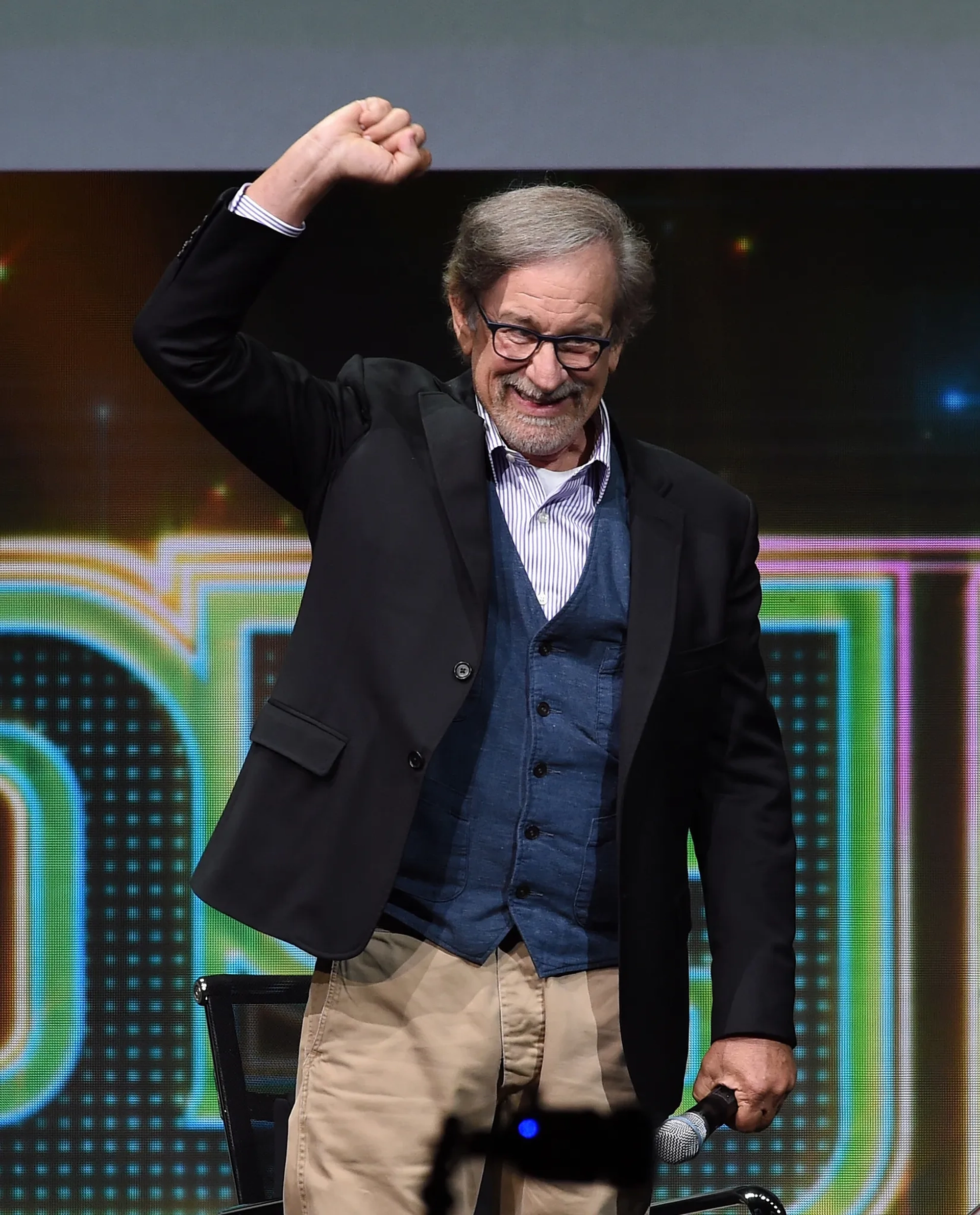 Steven Spielberg at an event for Ready Player One (2018)