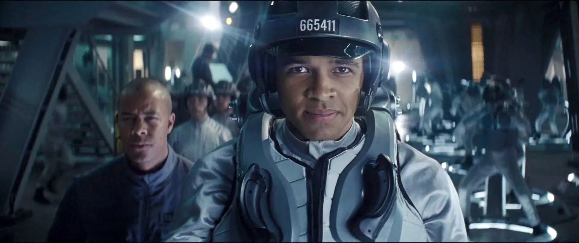 Michael Wildman and Asan N'Jie in Ready Player One (2018)