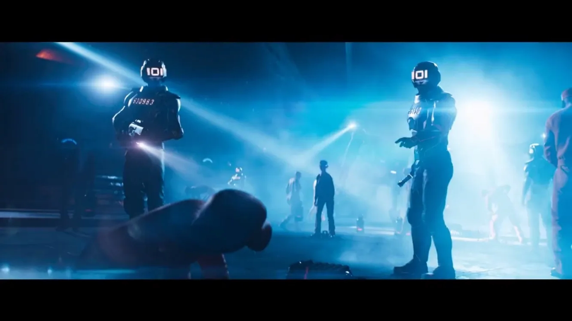 Fatah Ghedi, Sarah Sharman, Joshua Archer, Alphonso Austin, Jean Pierre Nyamangunda, and Joel MacCormack in Ready Player One (2018)