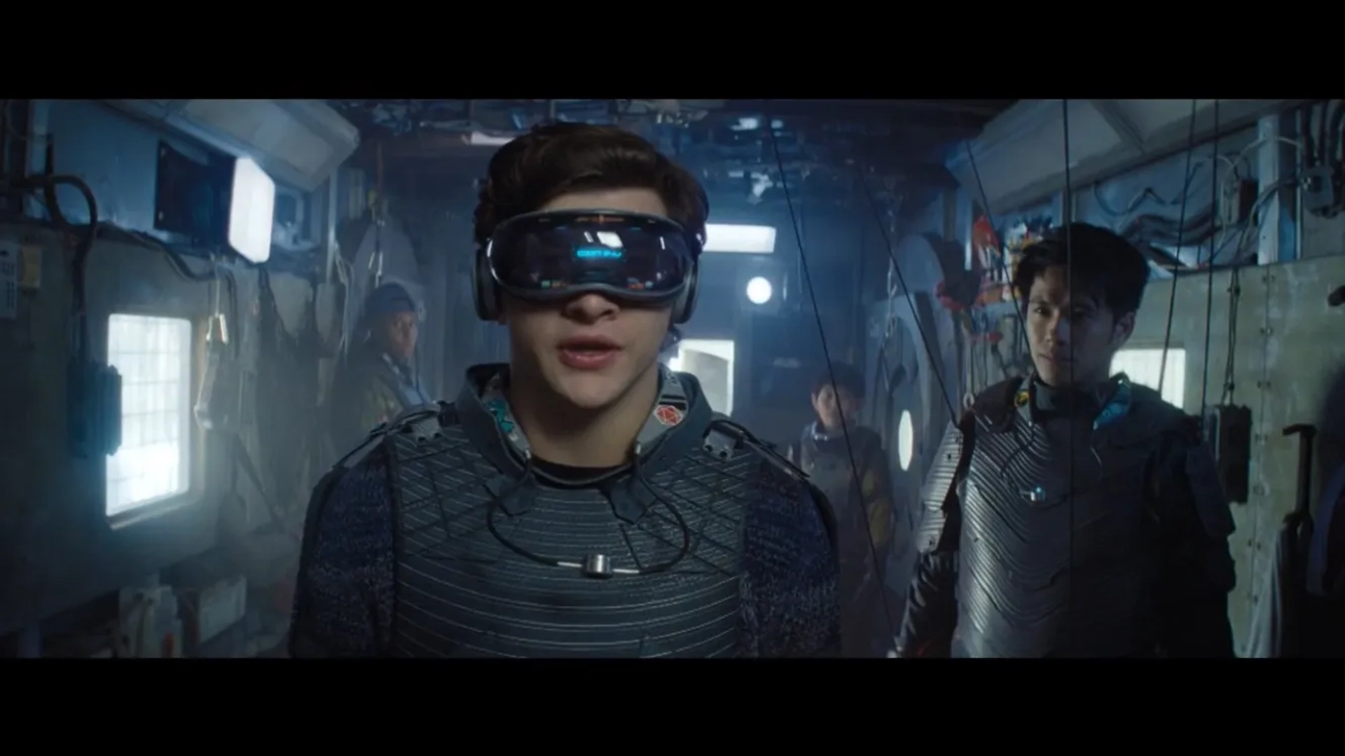 Lena Waithe, Win Morisaki, Tye Sheridan, and Philip Zhao in Ready Player One (2018)