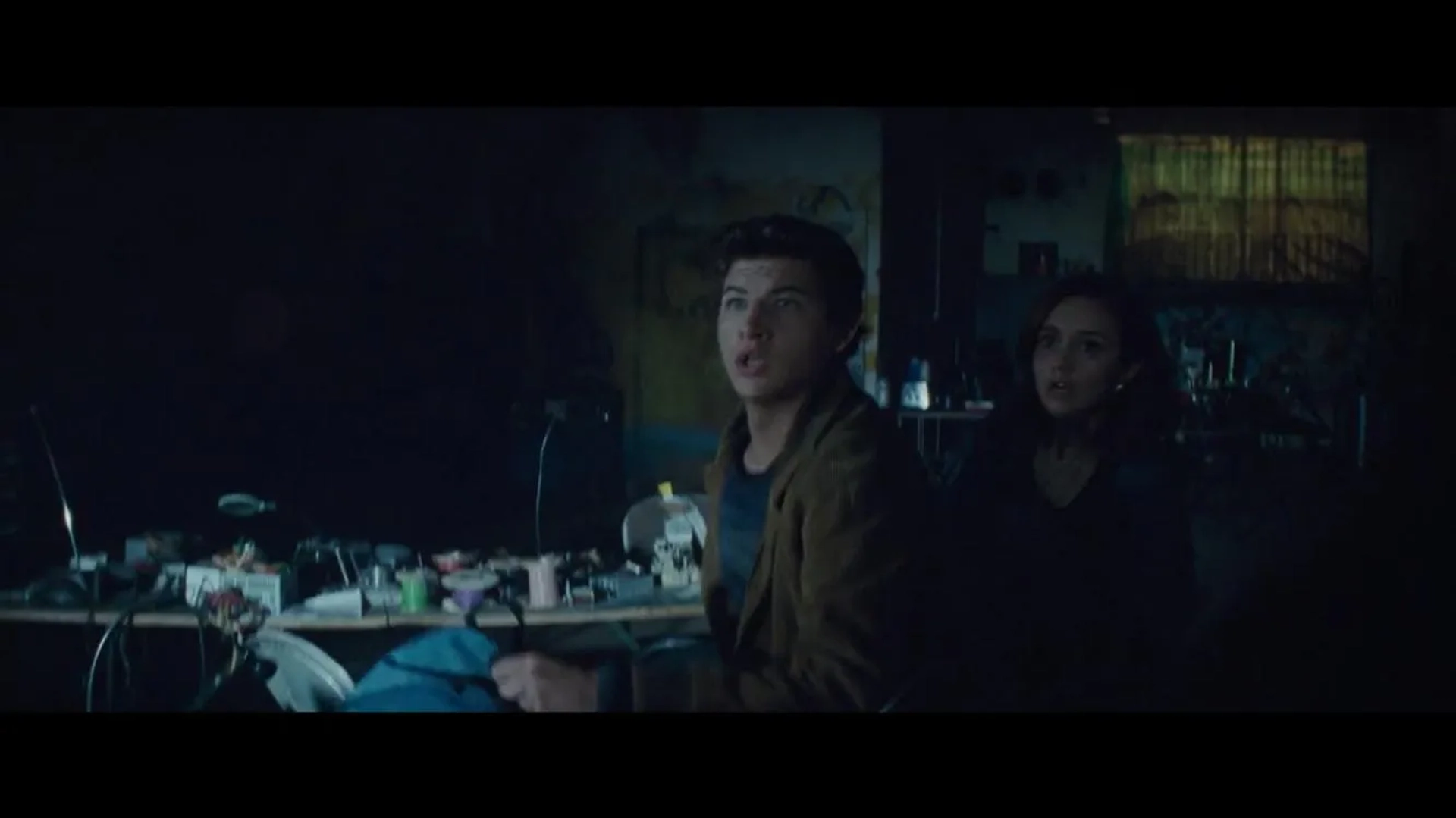 Tye Sheridan and Olivia Cooke in Ready Player One (2018)