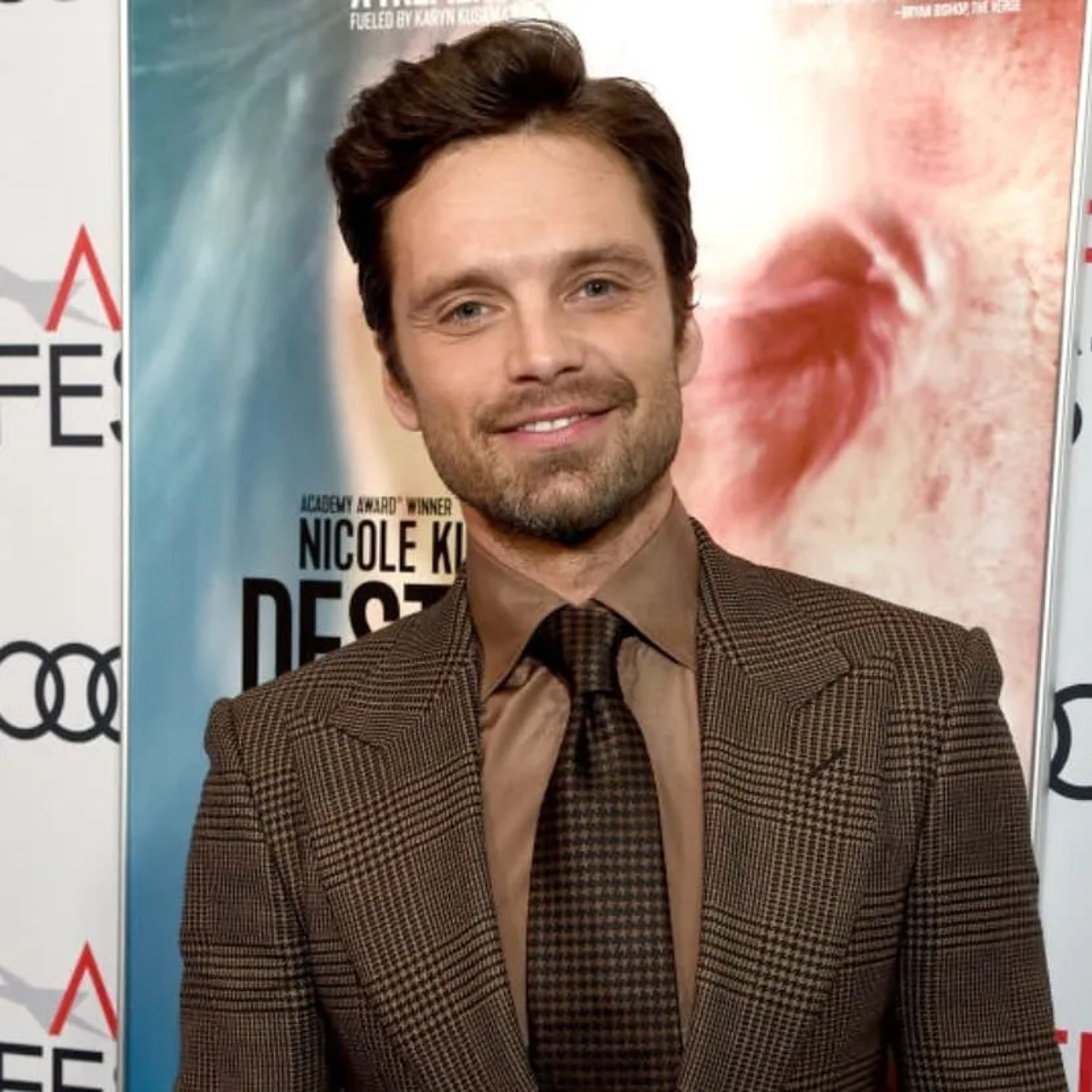 Sebastian Stan at an event for Destroyer (2018)