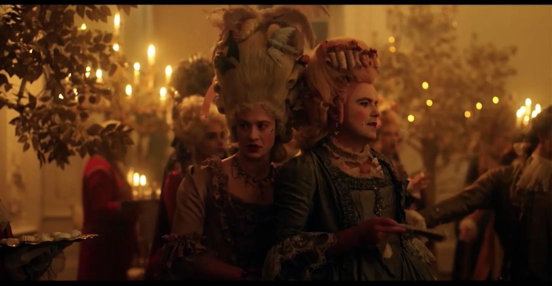 Rory Kinnear and Joseph Quinn in Catherine the Great (2019)