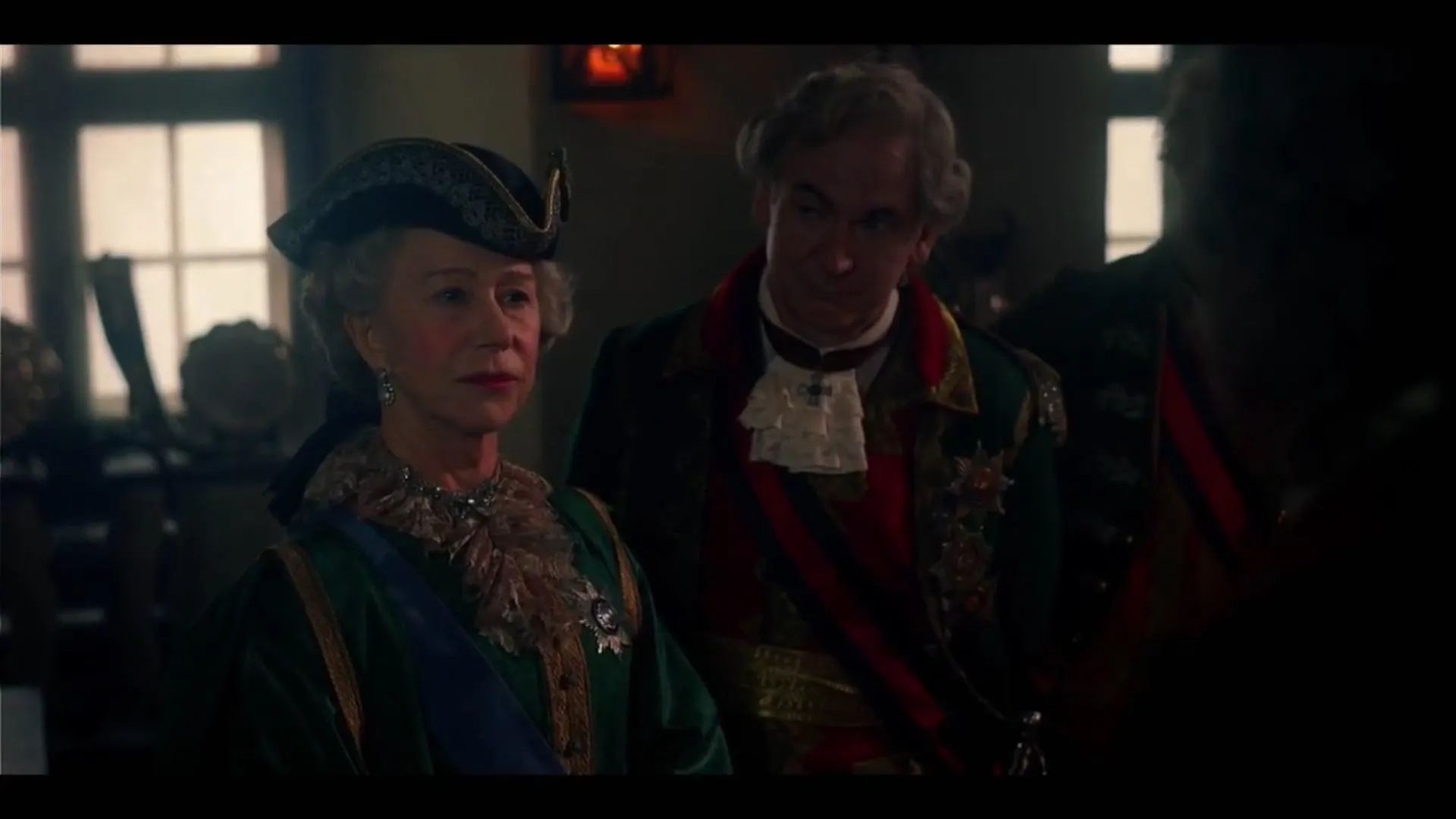 Helen Mirren and Paul Ritter in Catherine the Great (2019)