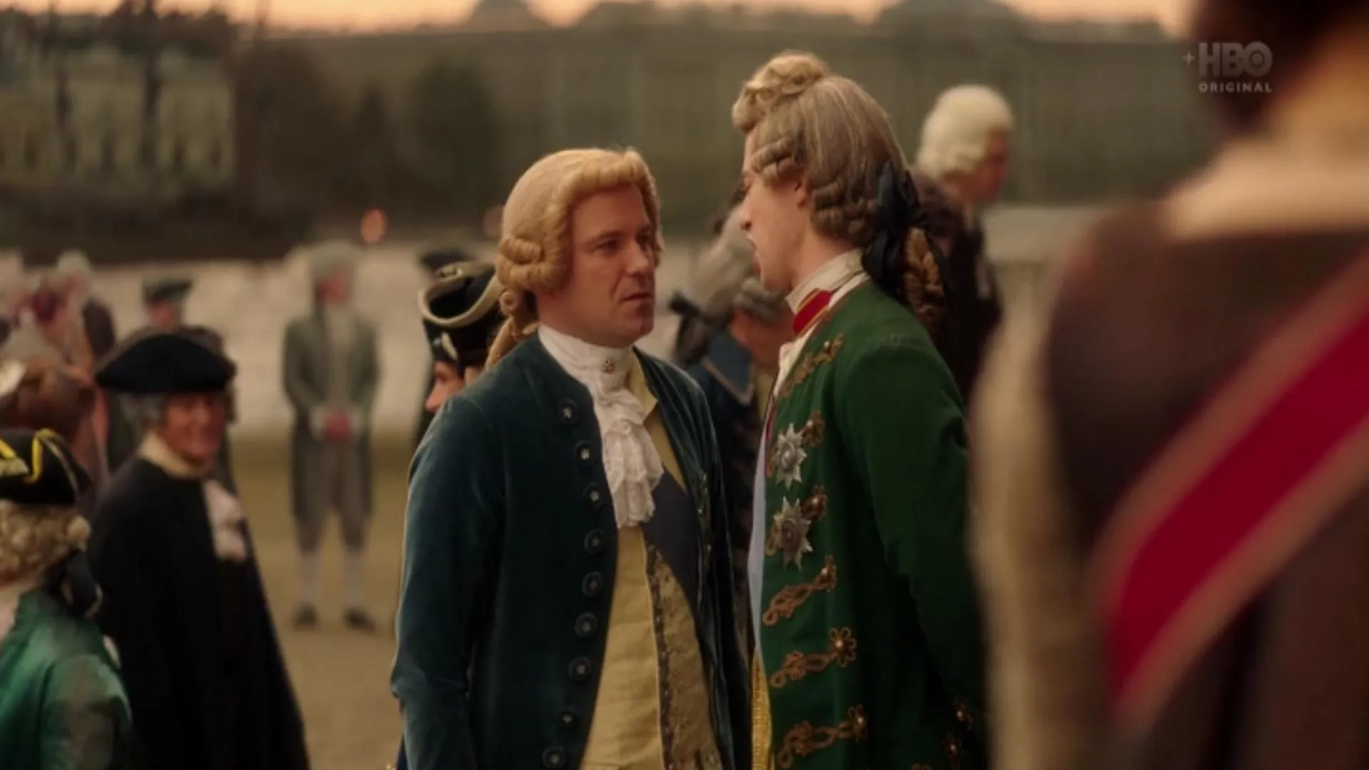 Rory Kinnear and Joseph Quinn in Catherine the Great (2019)