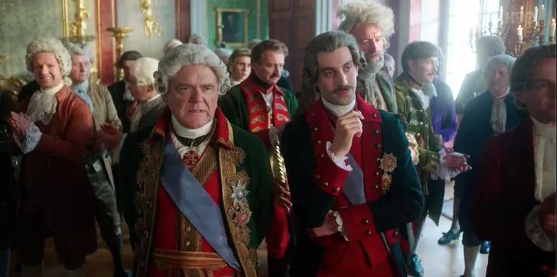 Kevin McNally and Adam El Hagar in Catherine The Great