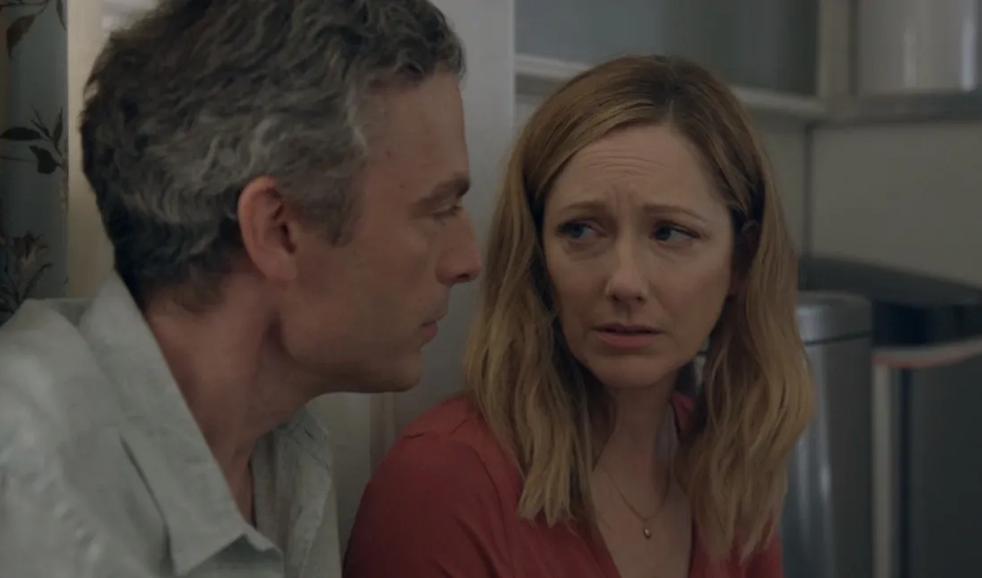 Justin Kirk and Judy Greer in Kidding (2018)