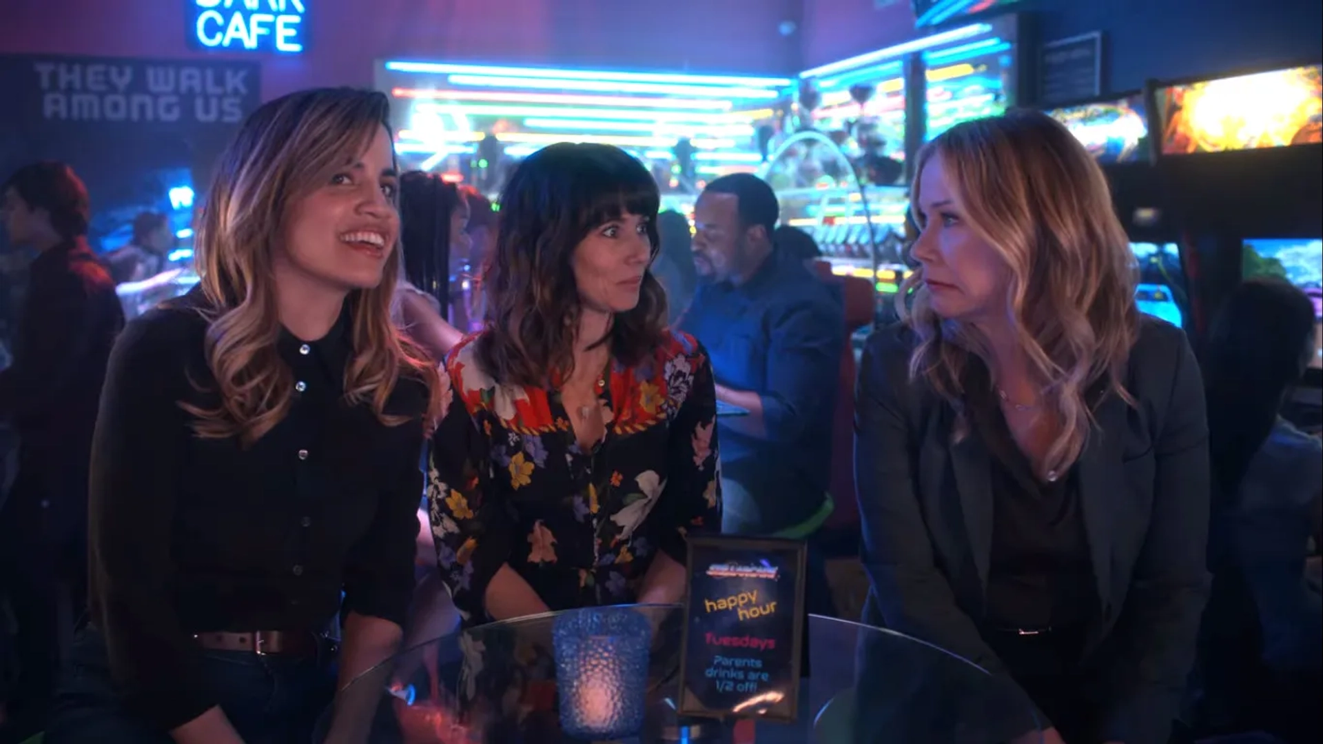 Christina Applegate, Linda Cardellini, and Natalie Morales in Dead to Me: You Don't Have To (2020)