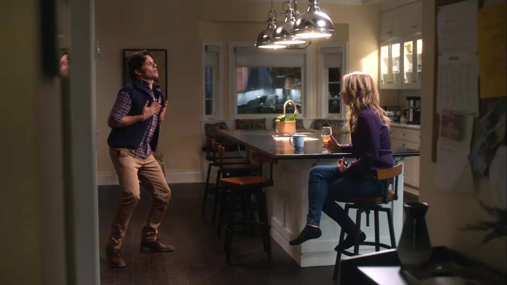 Christina Applegate and James Marsden in Dead to Me: The Price You Pay (2020)