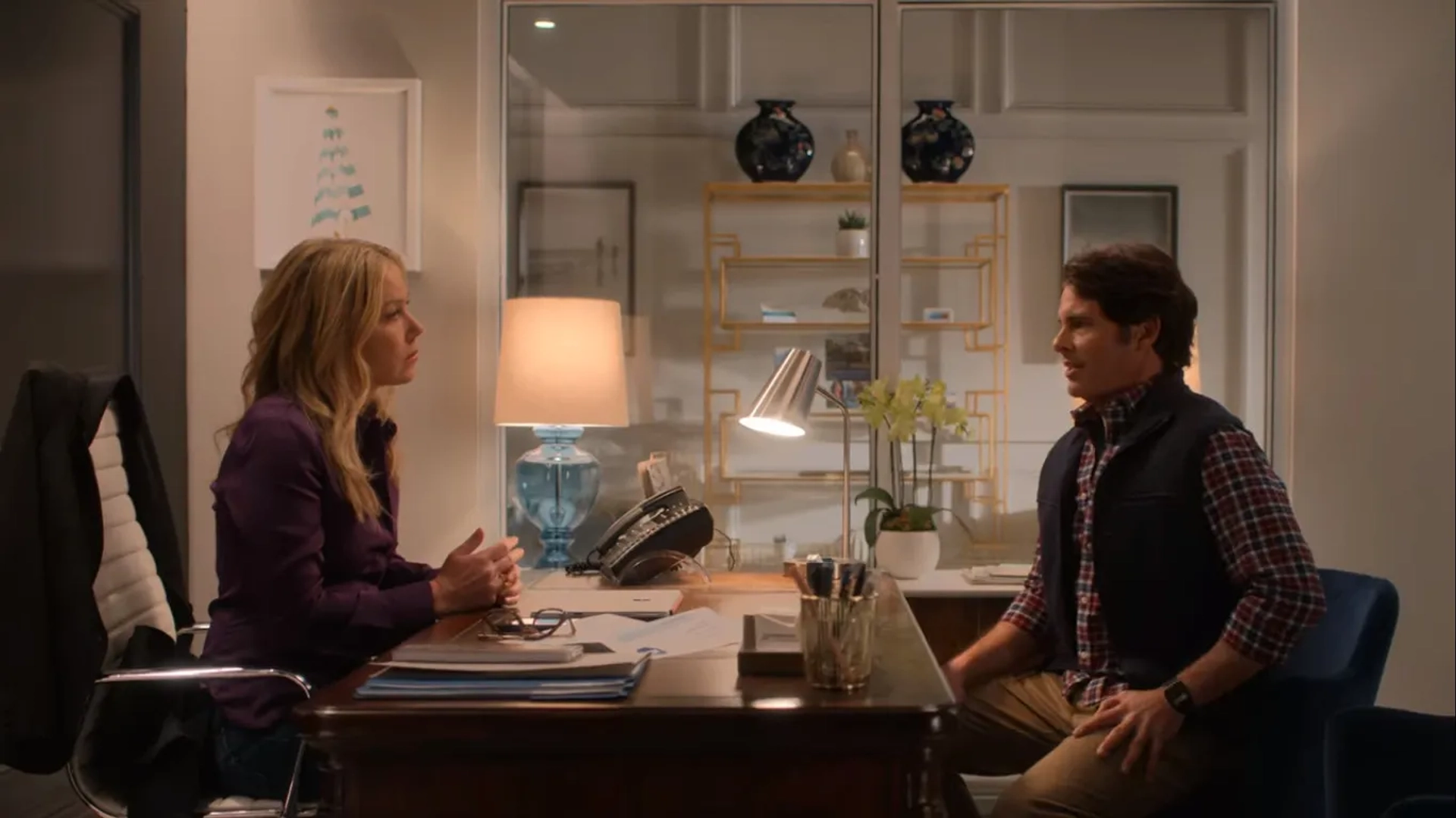 Christina Applegate and James Marsden in Dead to Me: The Price You Pay (2020)