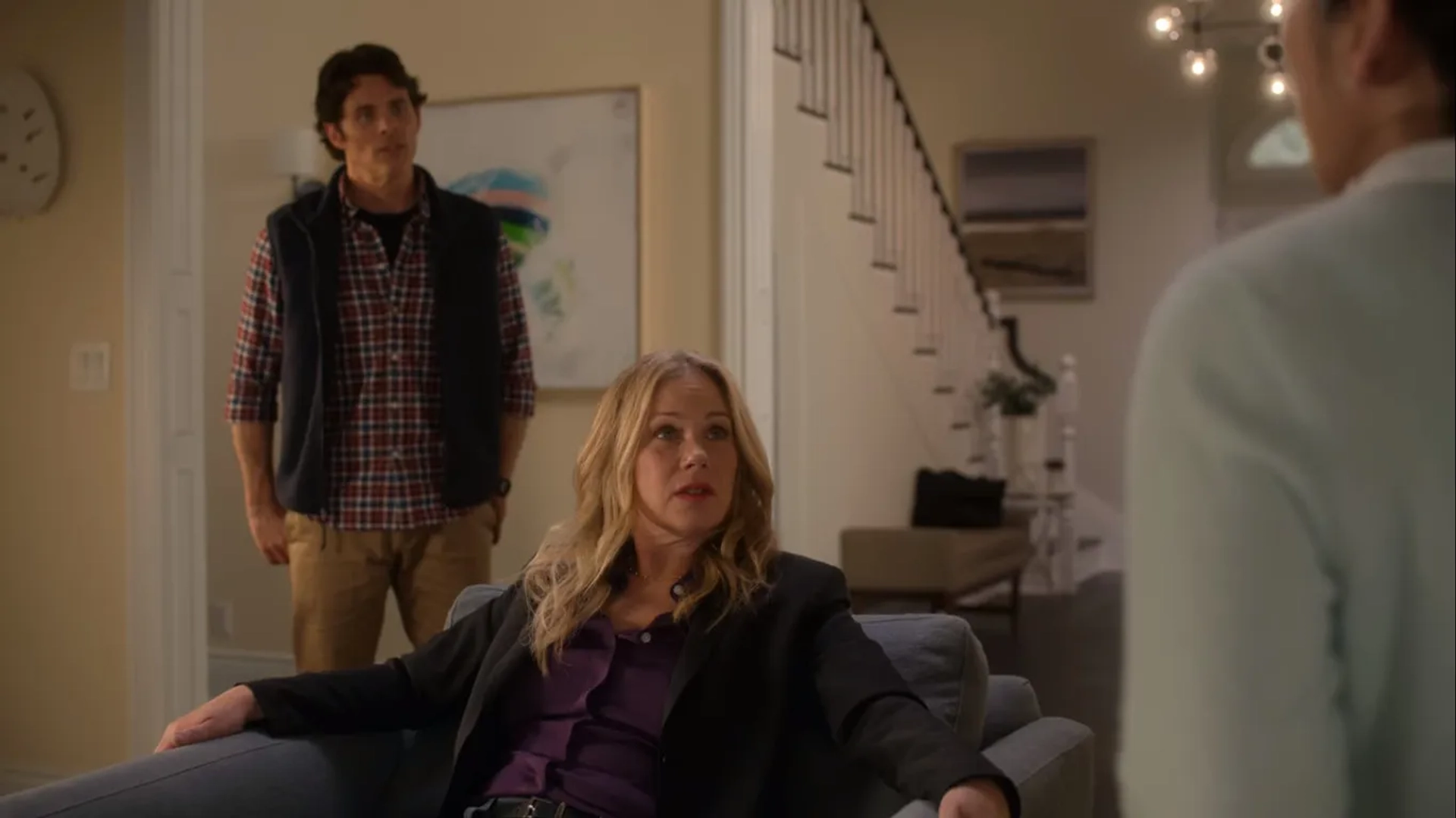 Christina Applegate and James Marsden in Dead to Me: The Price You Pay (2020)