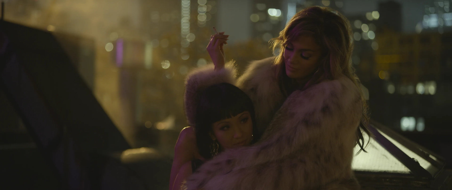 Jennifer Lopez and Constance Wu in Hustlers (2019)