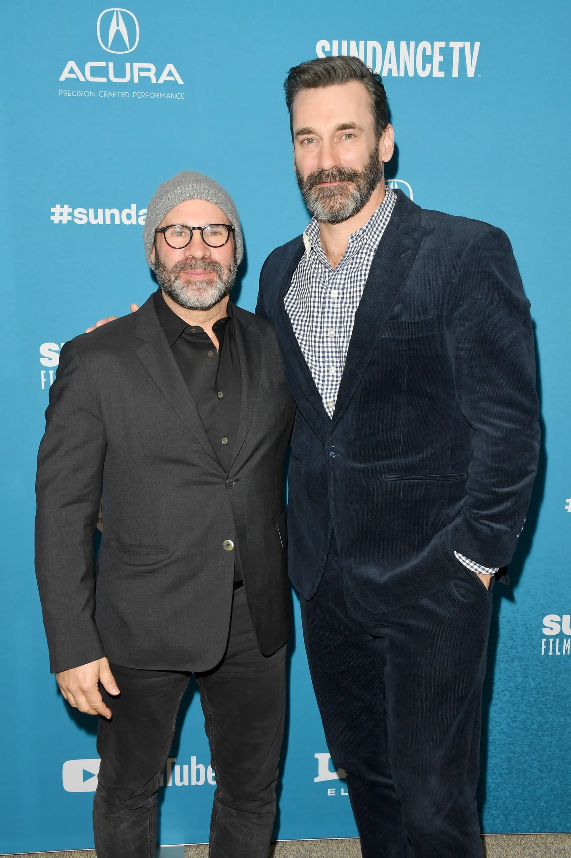 Jon Hamm and Scott Z. Burns at an event for The Report (2019)