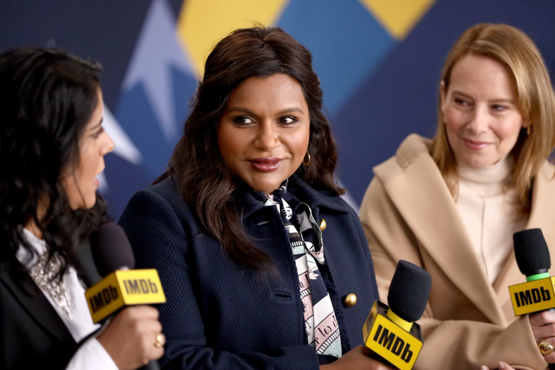 Amy Ryan and Mindy Kaling at an event for The IMDb Studio at Sundance (2015)