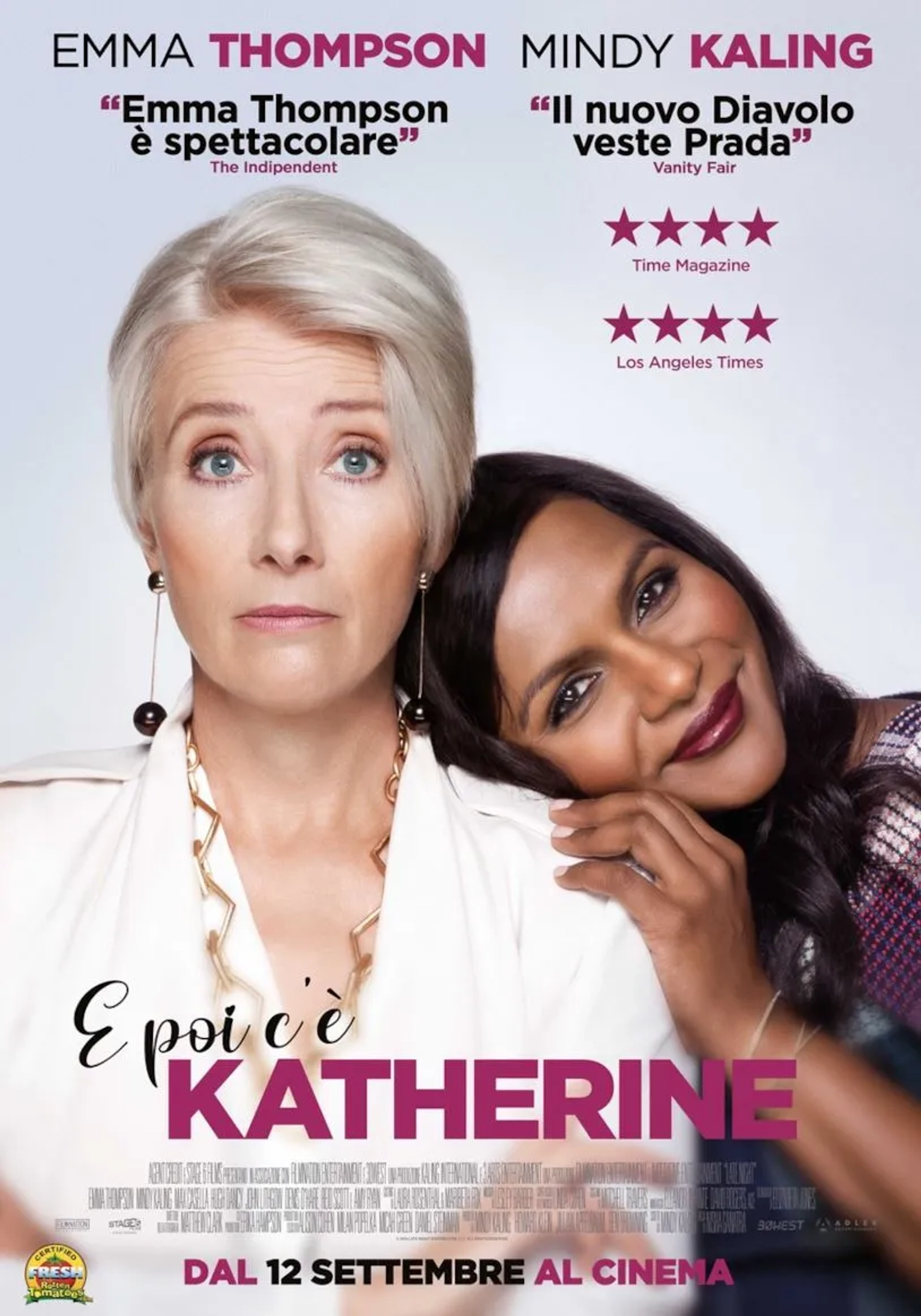 Emma Thompson and Mindy Kaling in Late Night (2019)