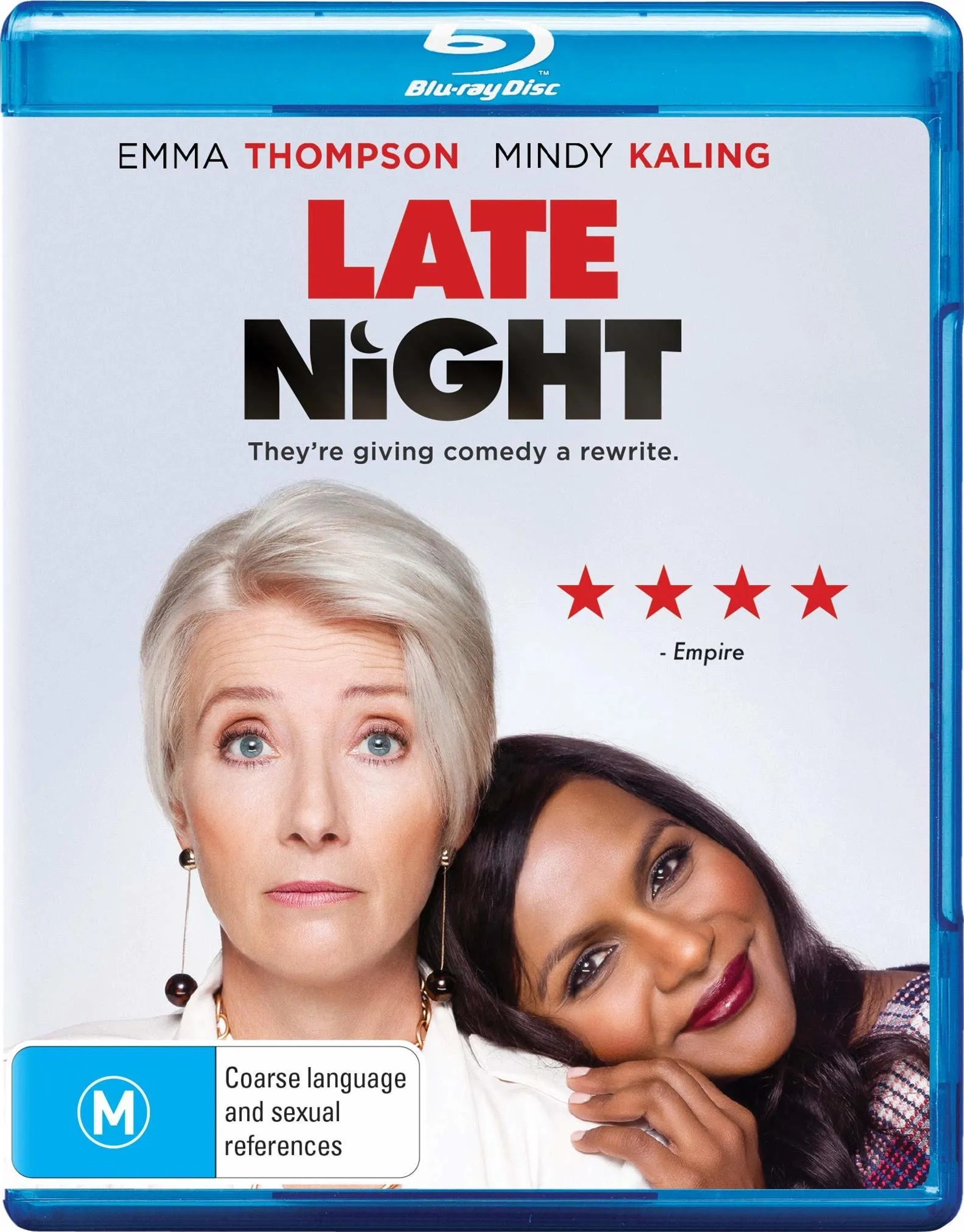 Emma Thompson and Mindy Kaling in Late Night (2019)