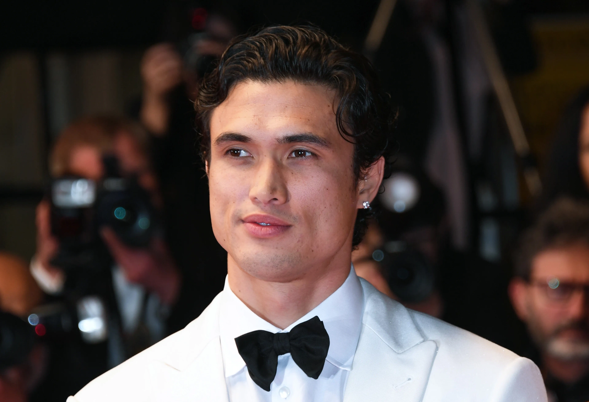 Charles Melton at an event for May December (2023)