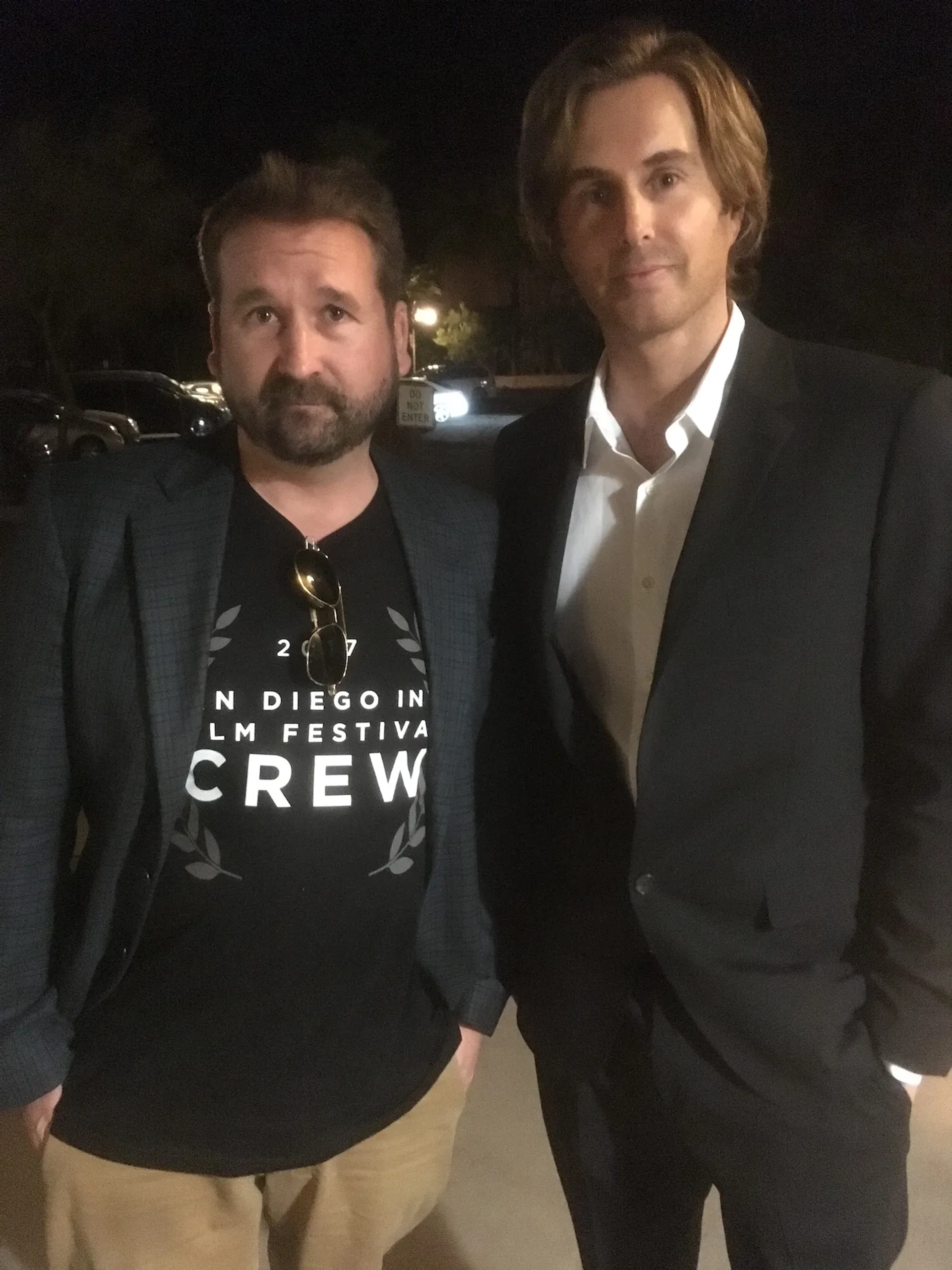 Greg Sestero and Mark Atkinson at an event for The Disaster Artist (2017)