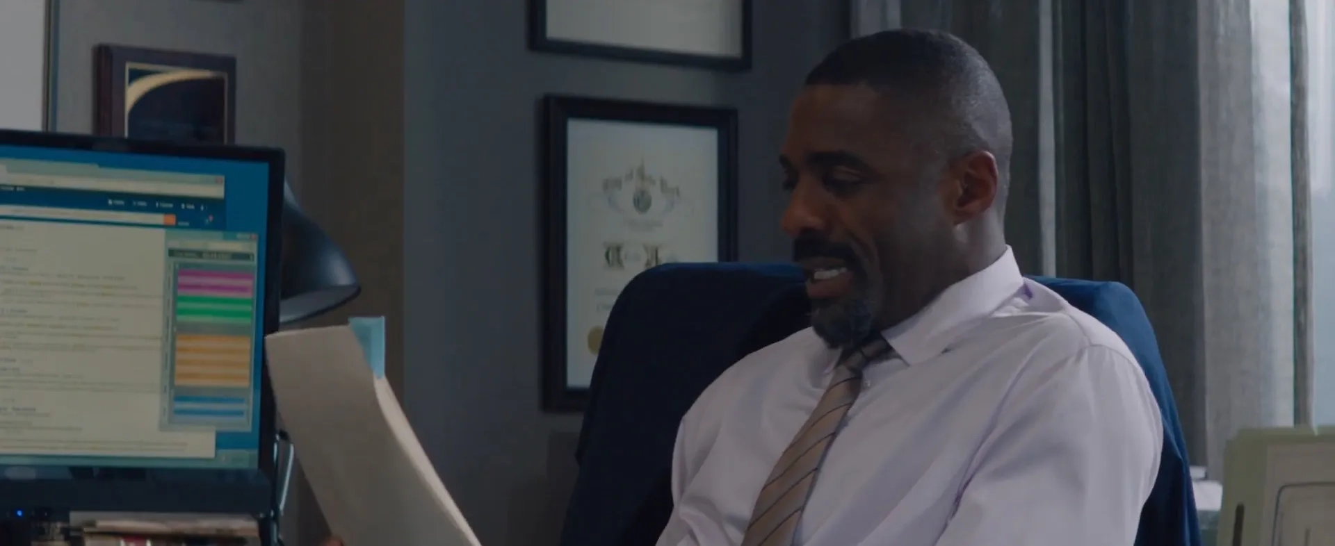 Idris Elba in Molly's Game (2017)