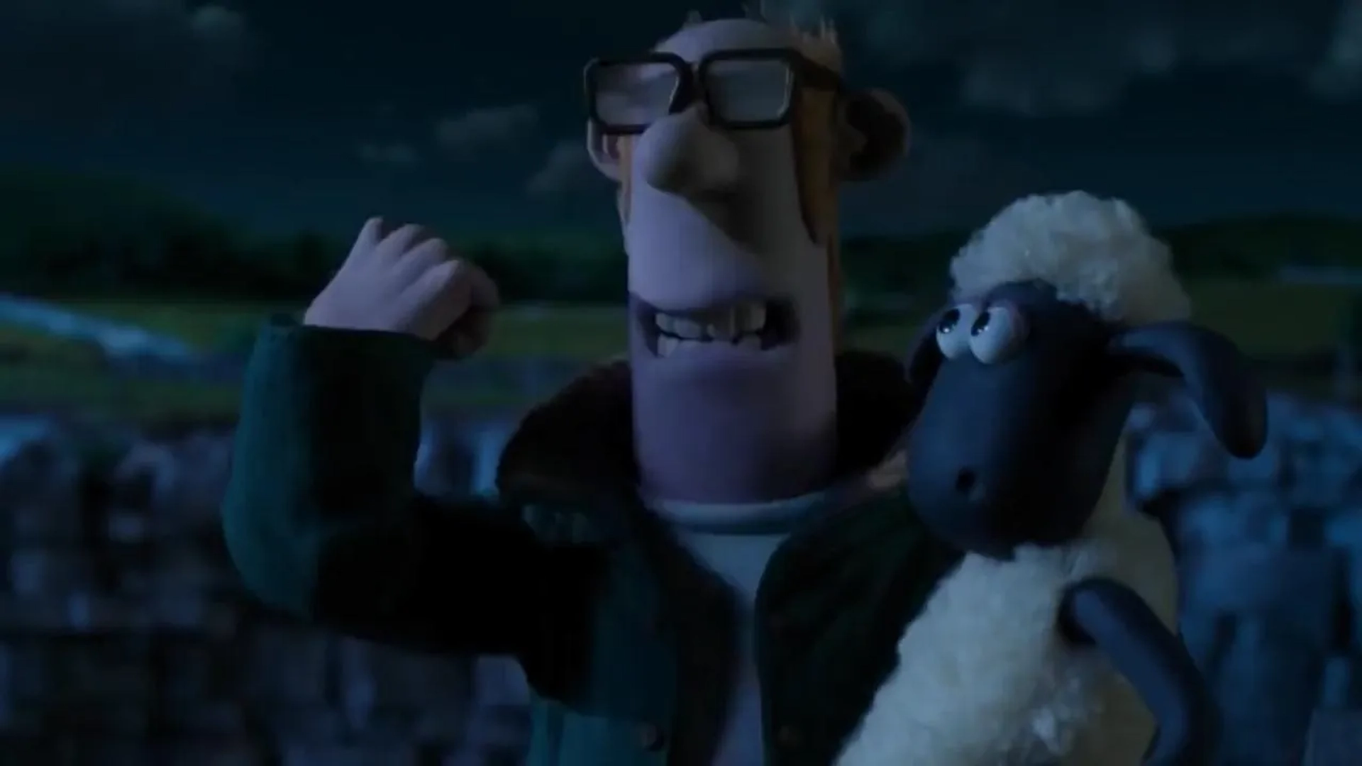 John Sparkes and Justin Fletcher in Shaun the Sheep Movie (2015)