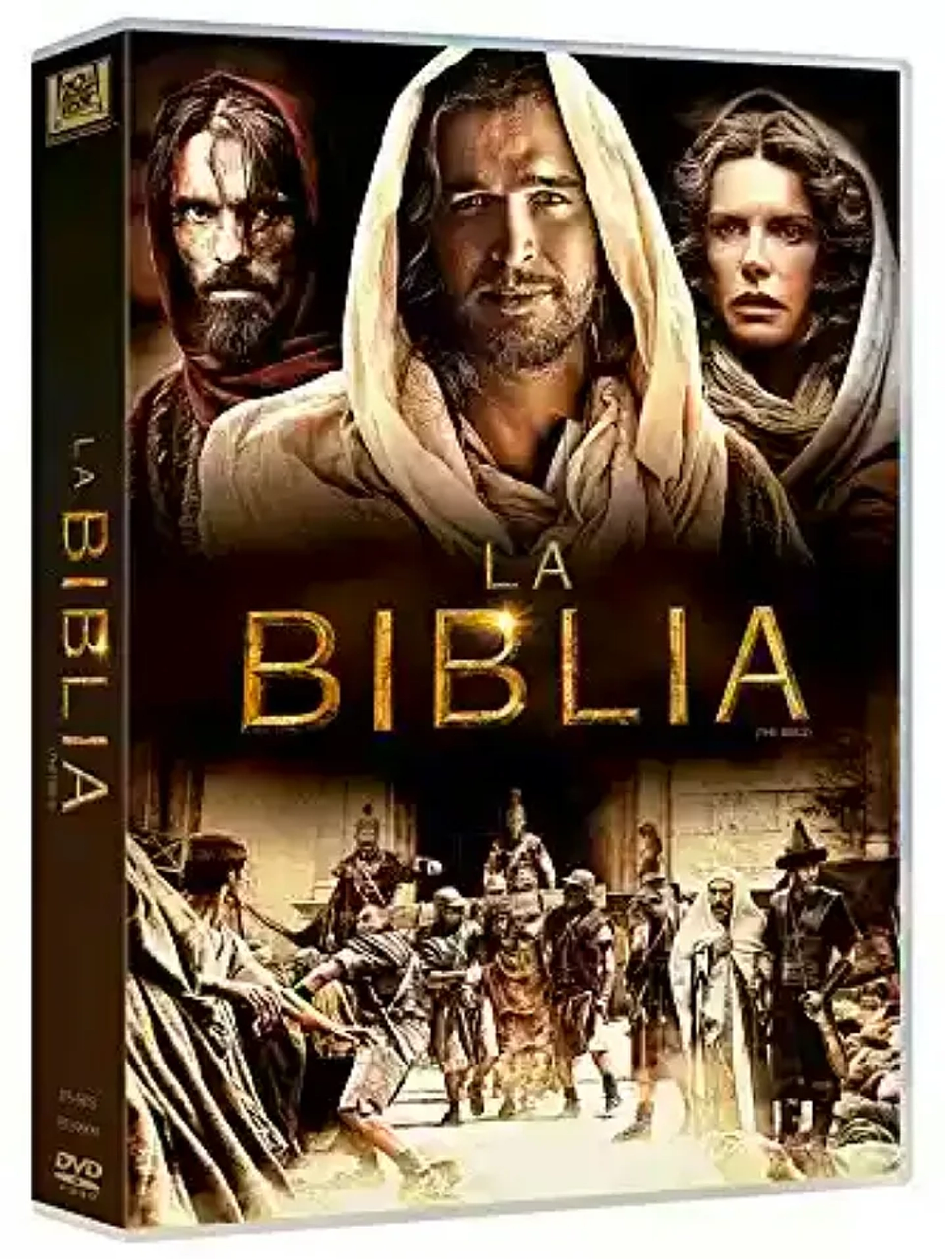 Roma Downey and Diogo Morgado in The Bible (2013)